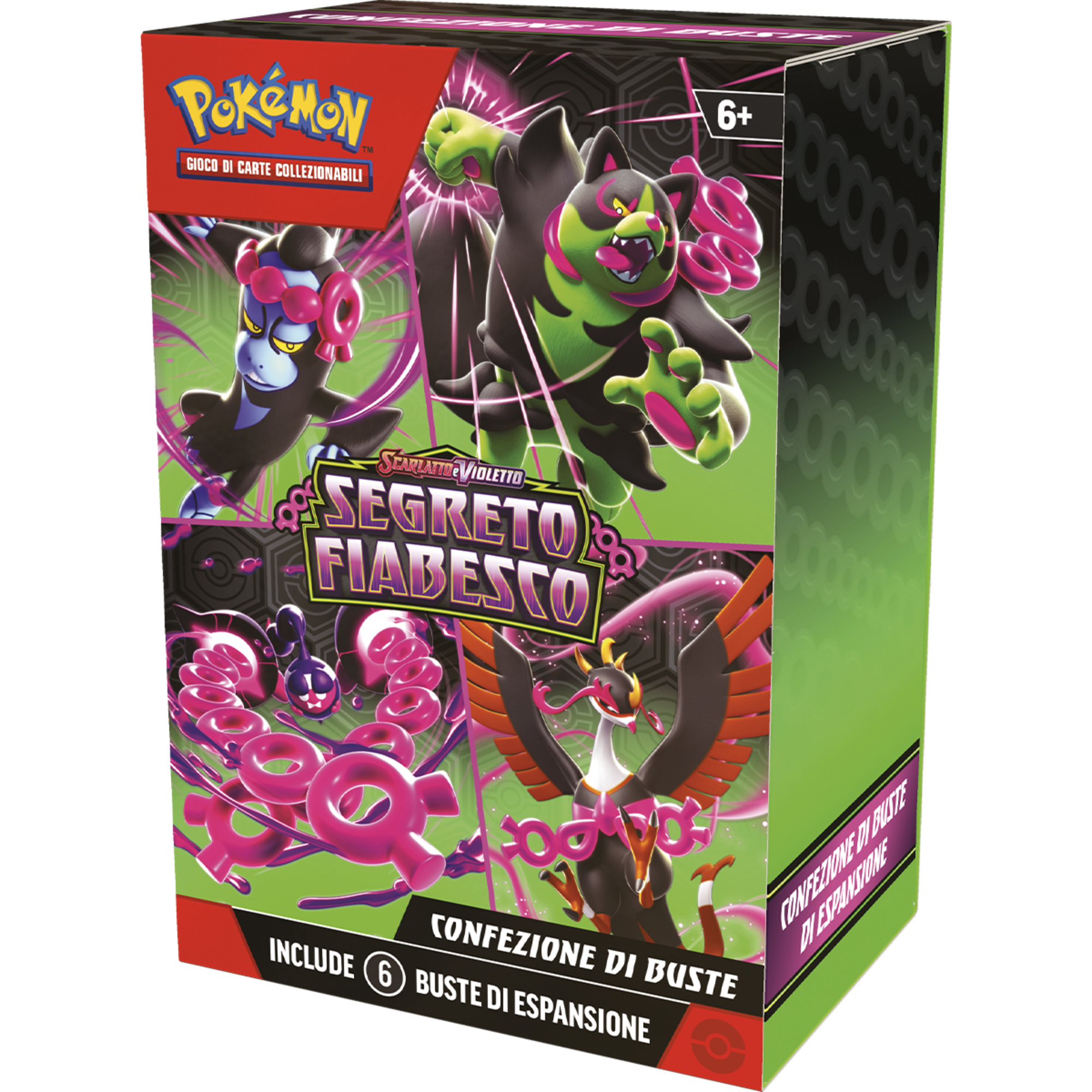 Pokemon sv6.5 segreto fiabesco bundle 6 buste