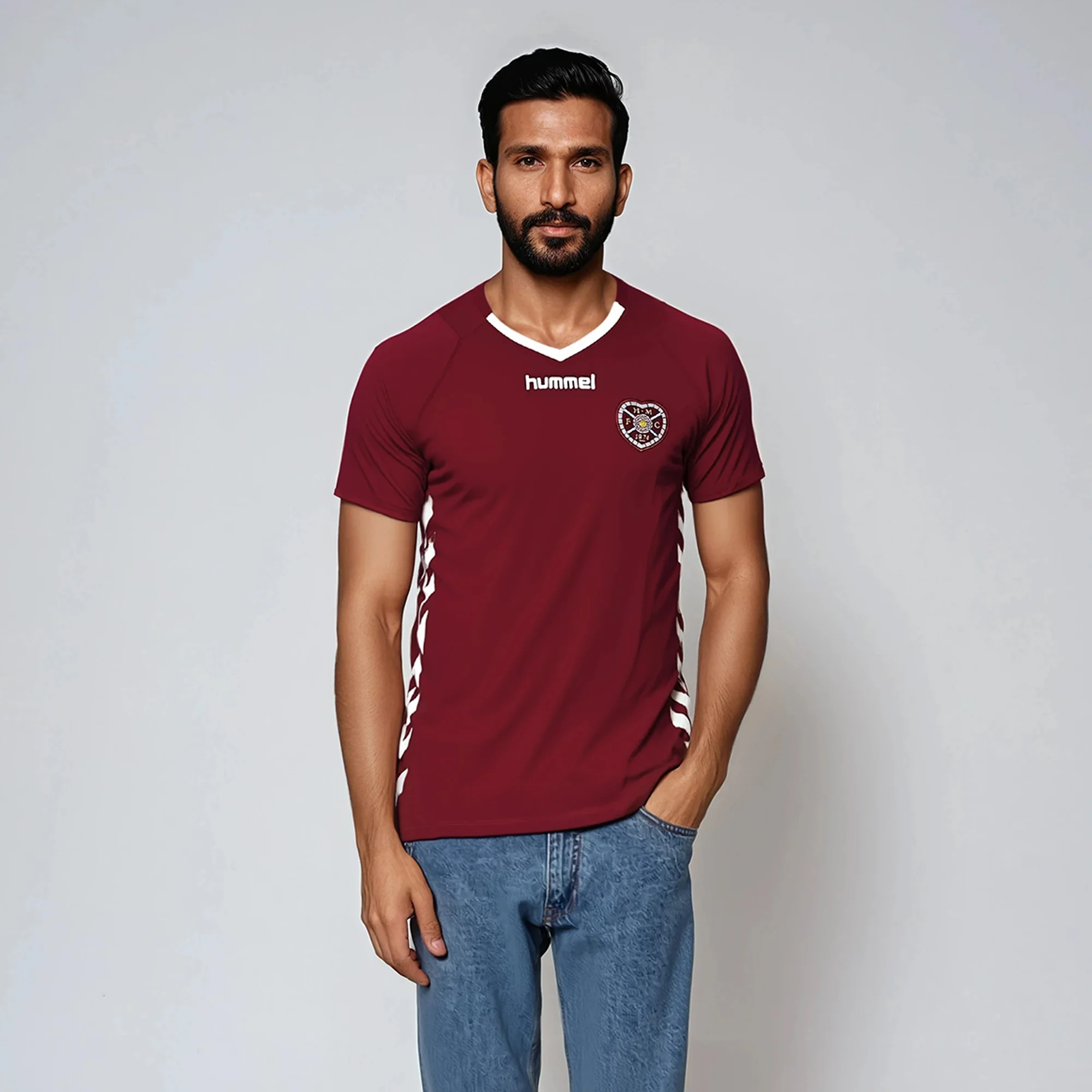 Hearts 2005 Home Retro Football Shirt