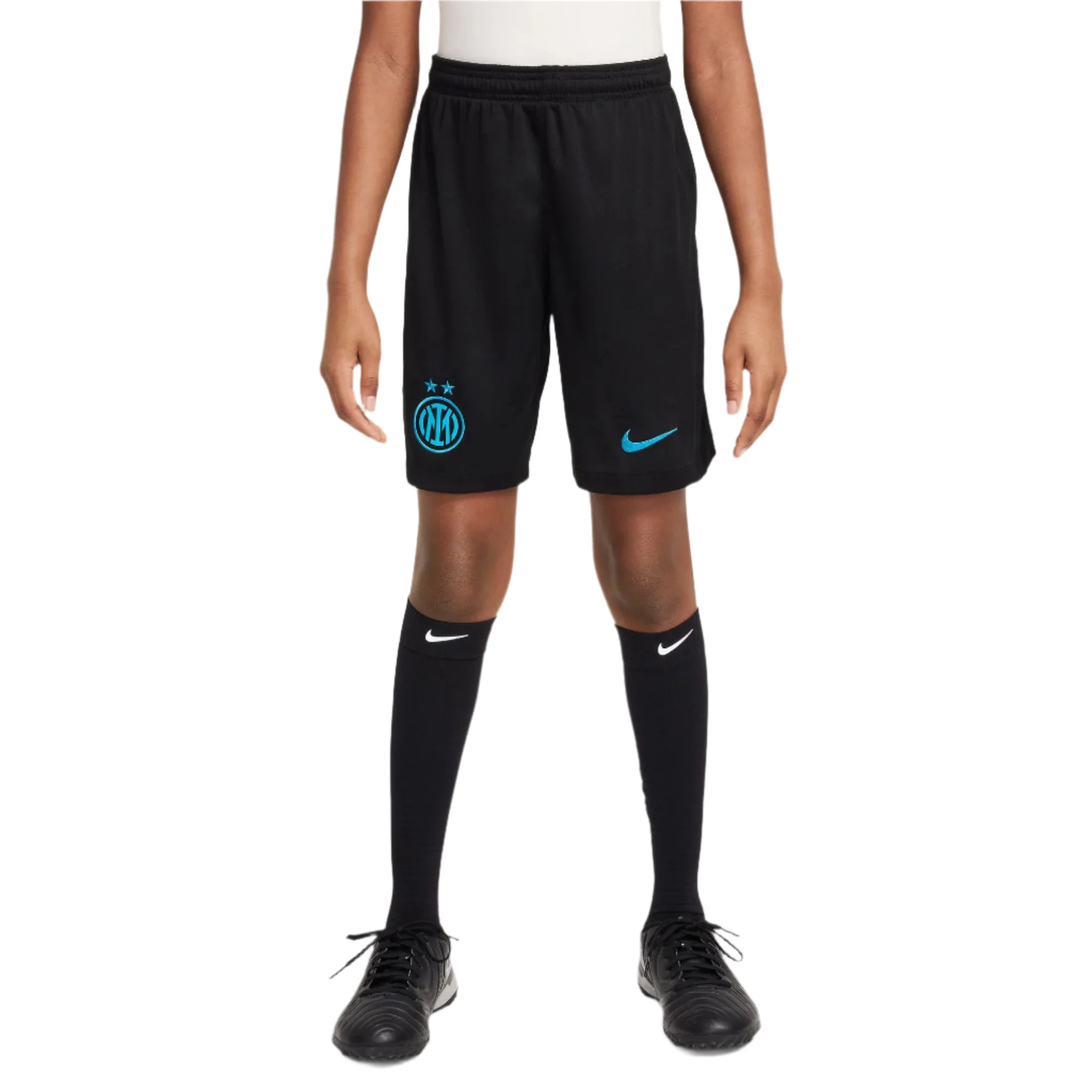 Inter Milan 25/26 Home Football Shorts Jnr