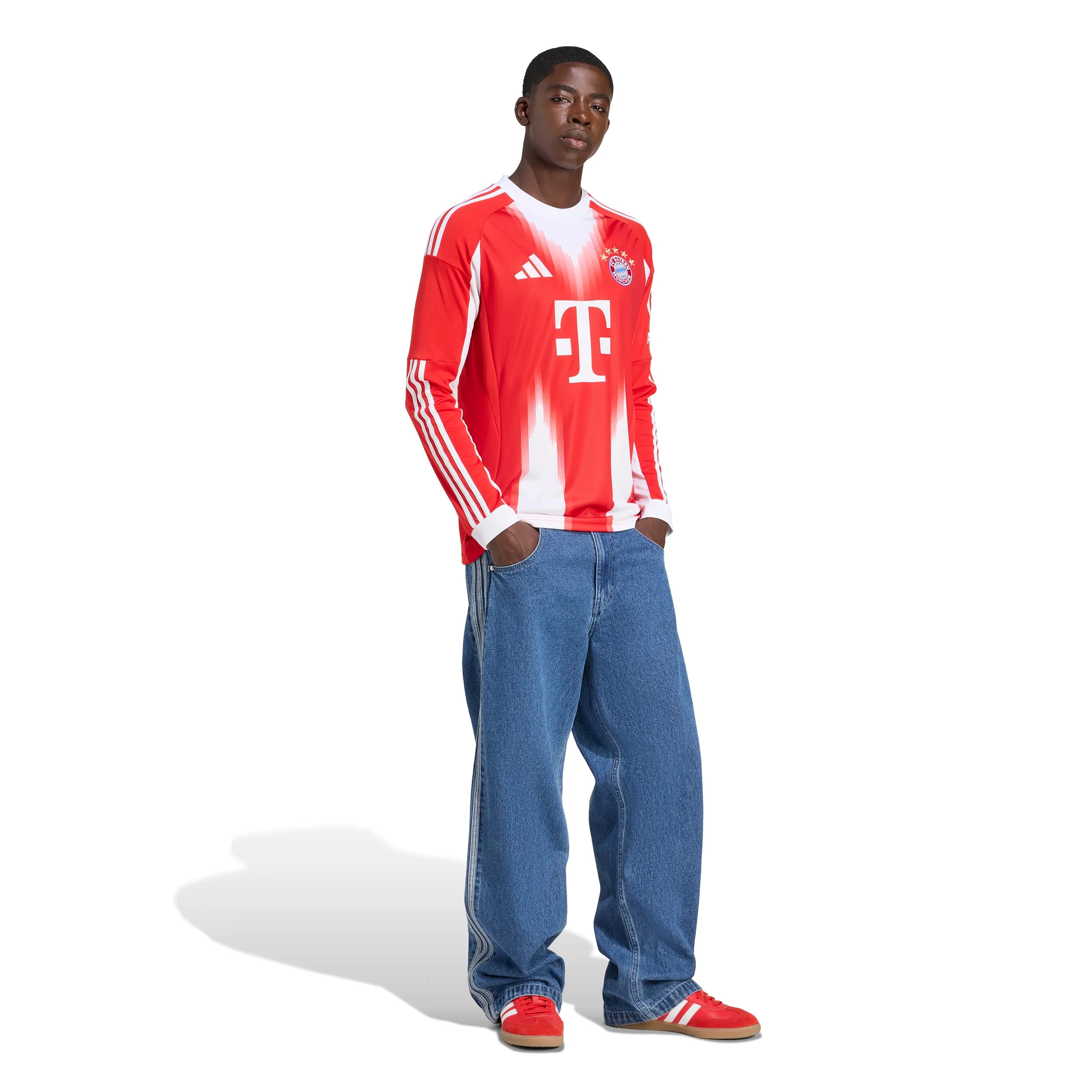 Bayern Munich 25/26 Home L/S Football Shirt