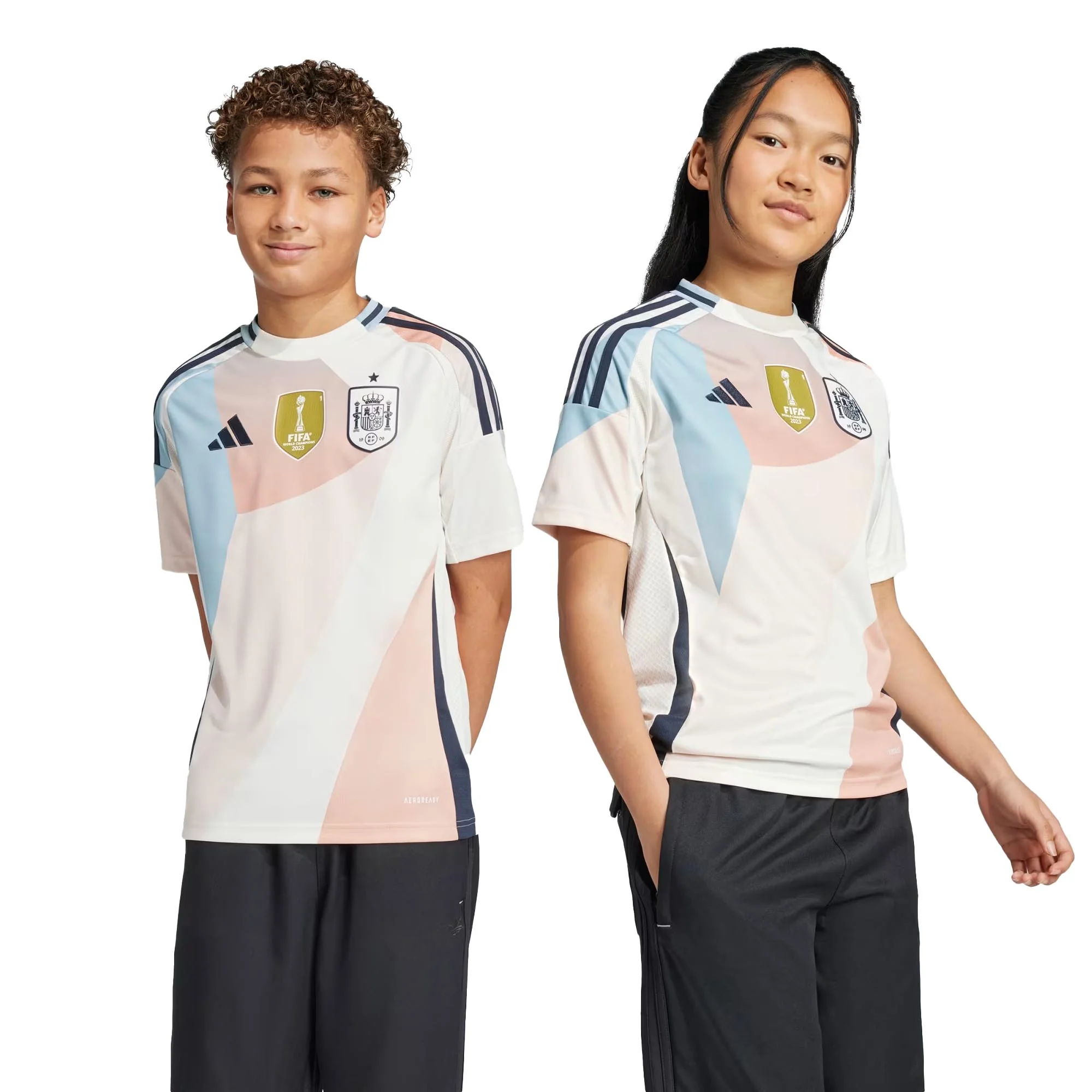 Spain Women's 25 Away Football Shirt - Junior