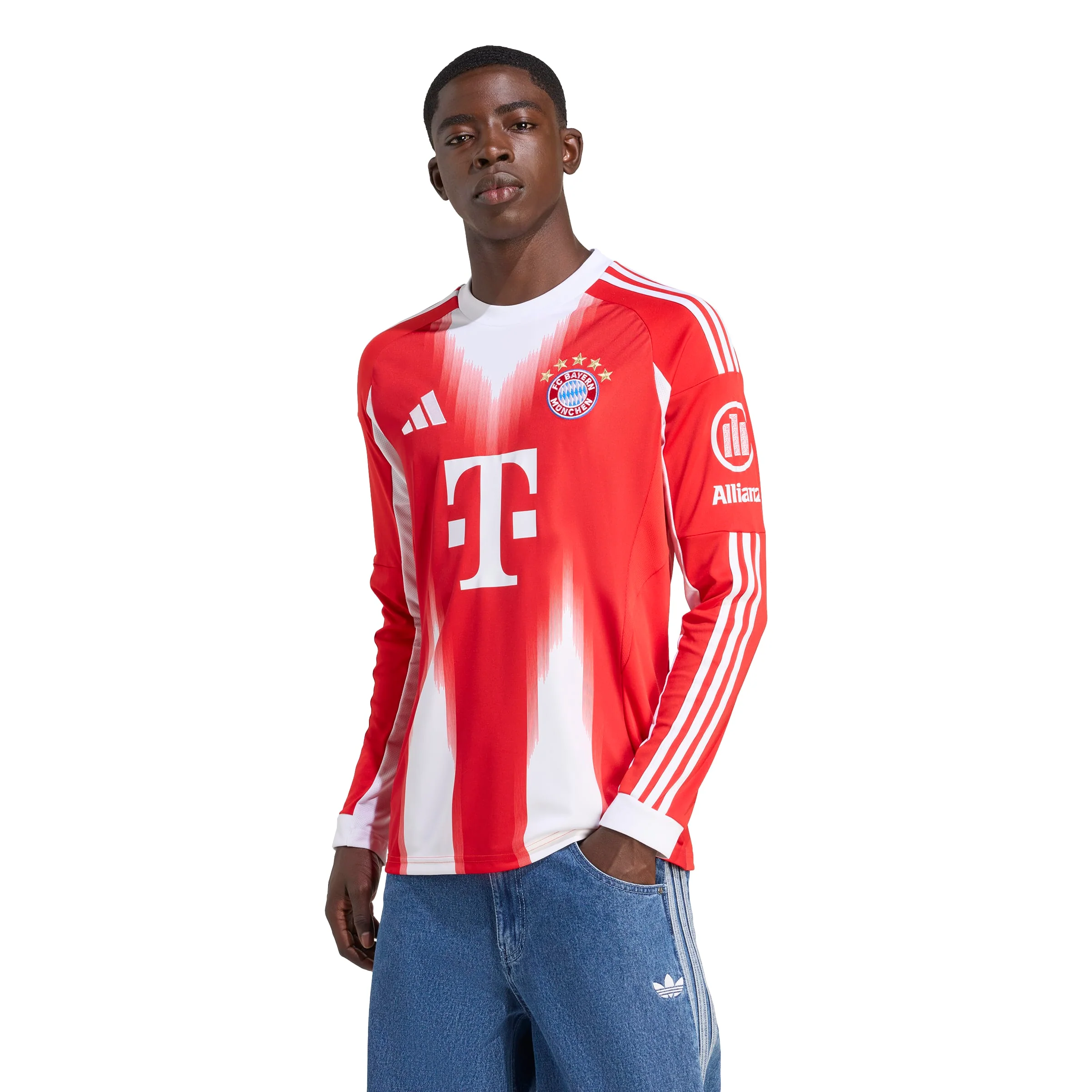 Bayern Munich 25/26 Home L/S Football Shirt
