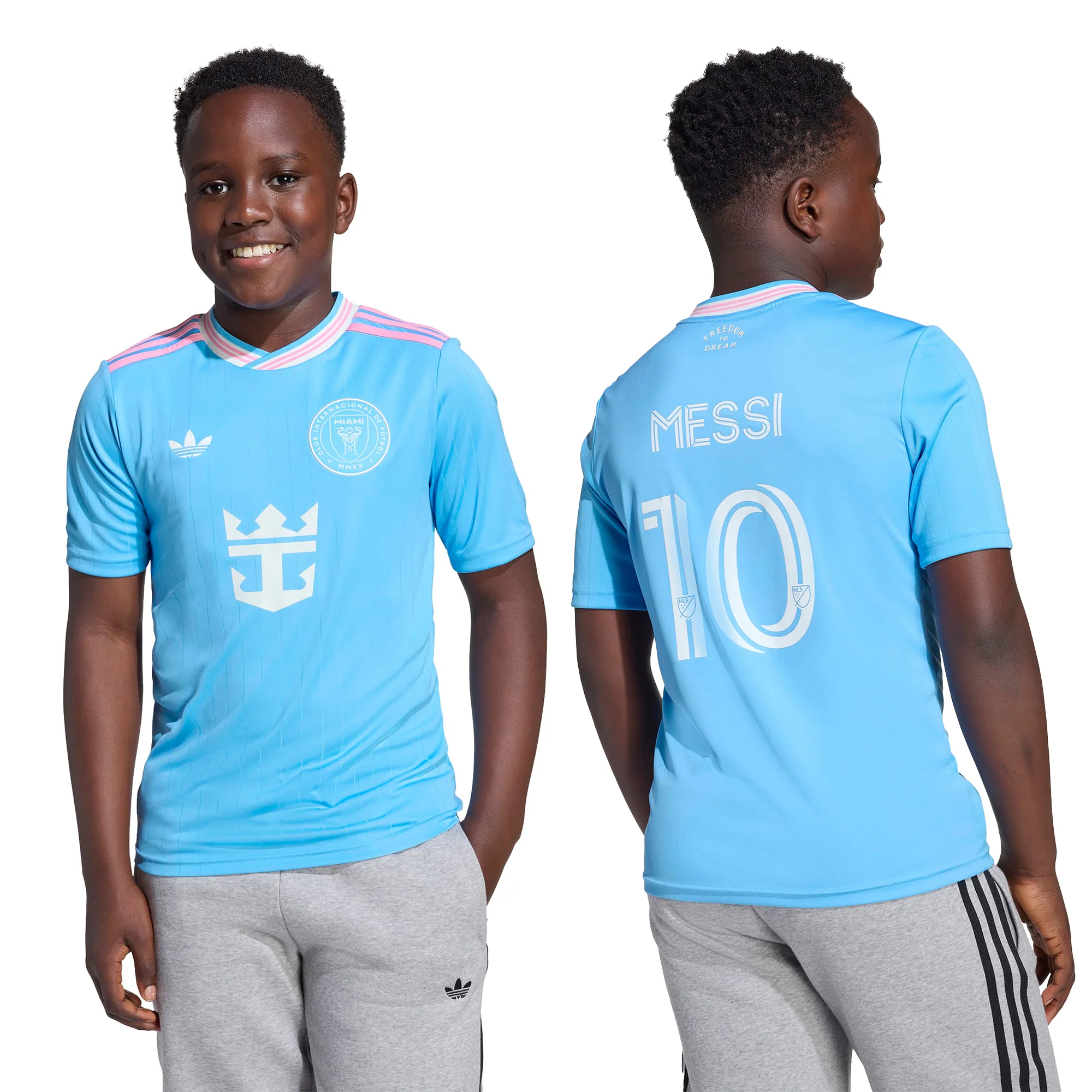 Inter Miami 25 3rd Messi Football Shirt Jnr