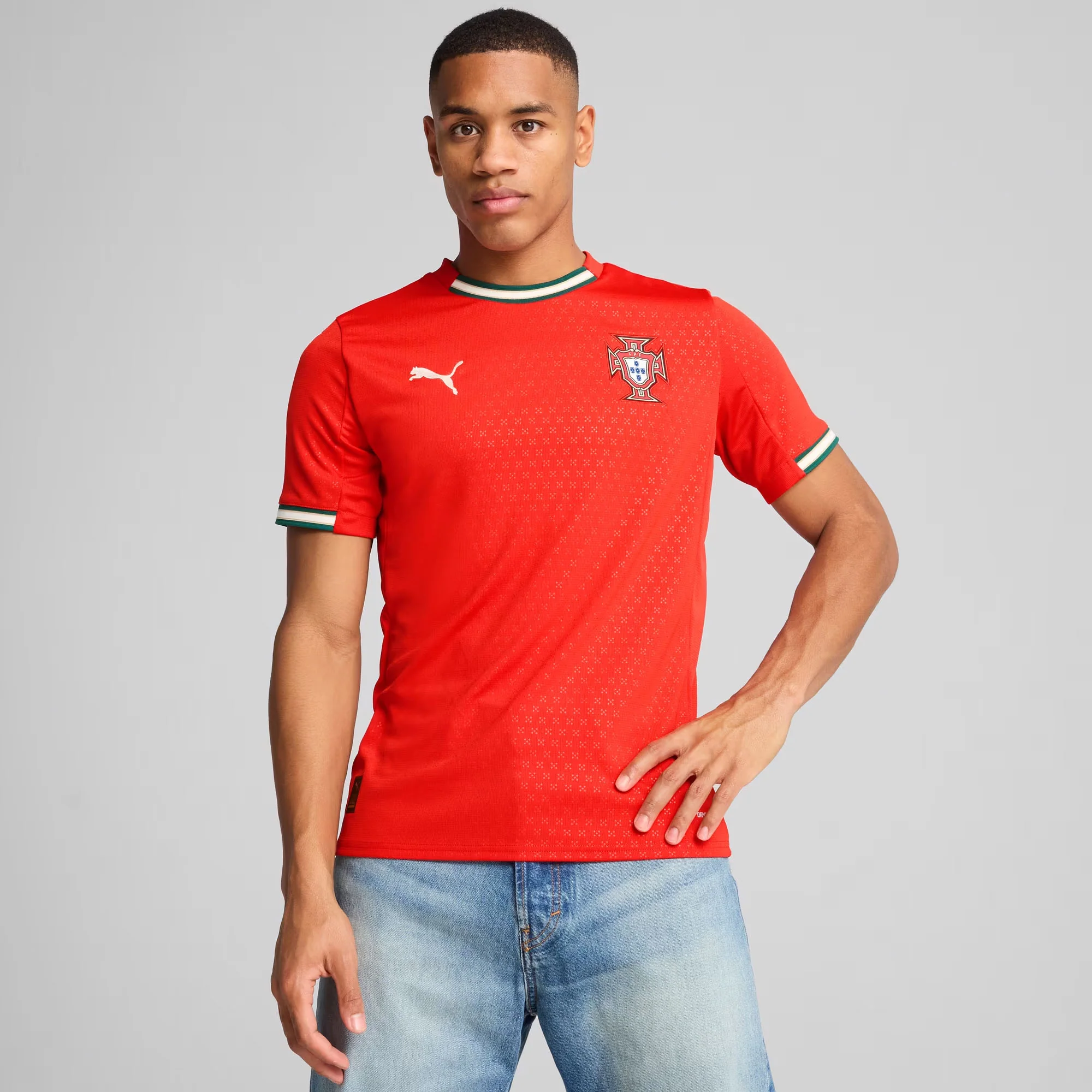 Portugal 25 Home Football Shirt