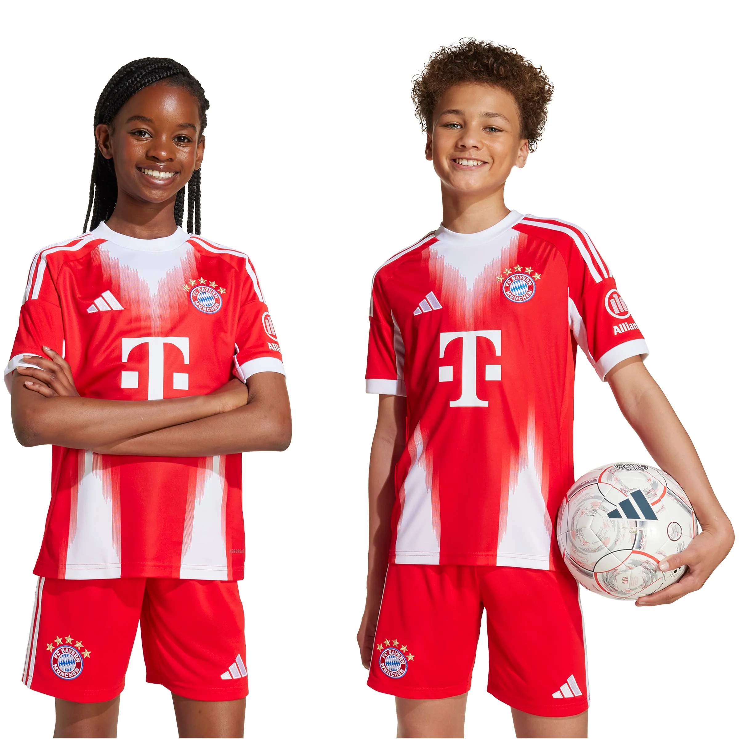 Bayern Munich 25/26 Home Football Shirt Jnr