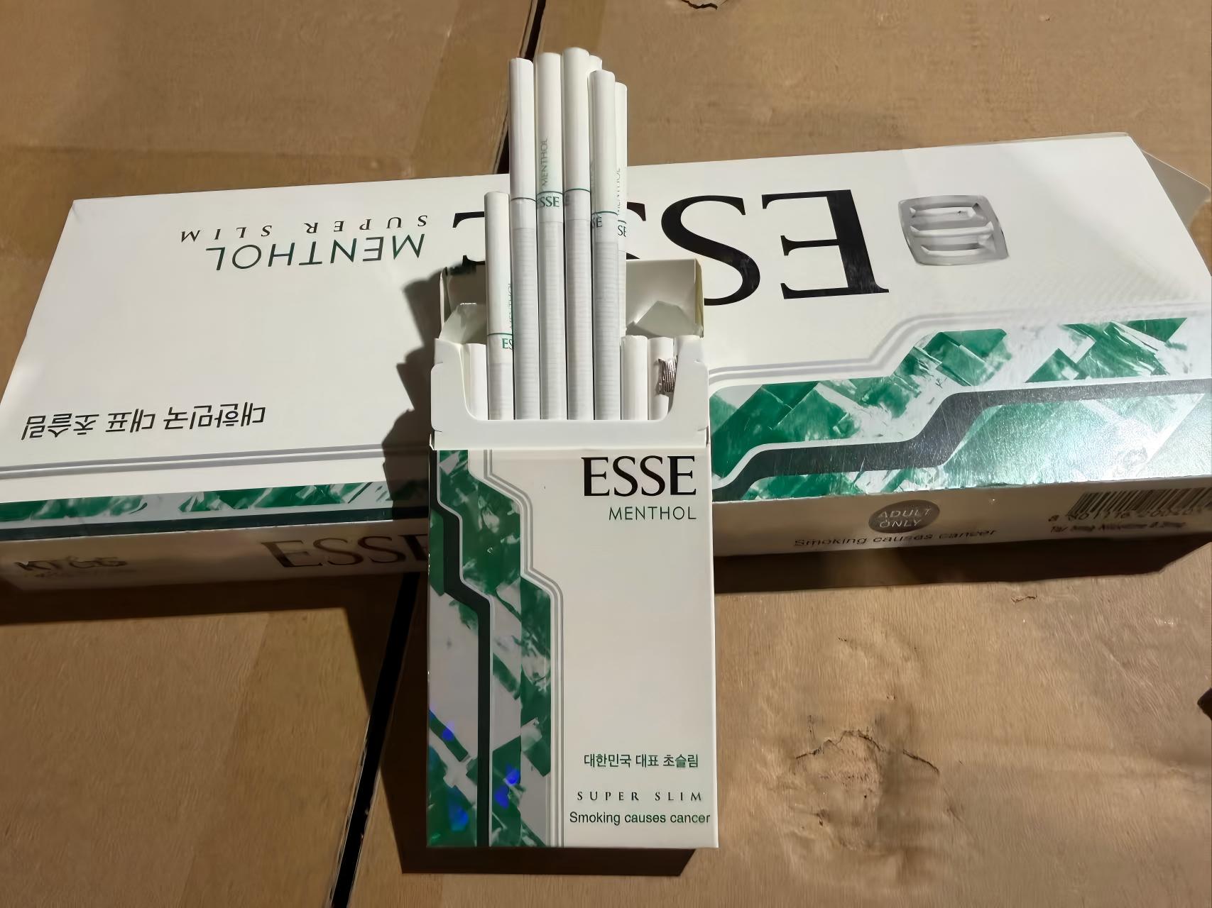 ESSE Menthol (Mechanical Green) Super Slim Carton