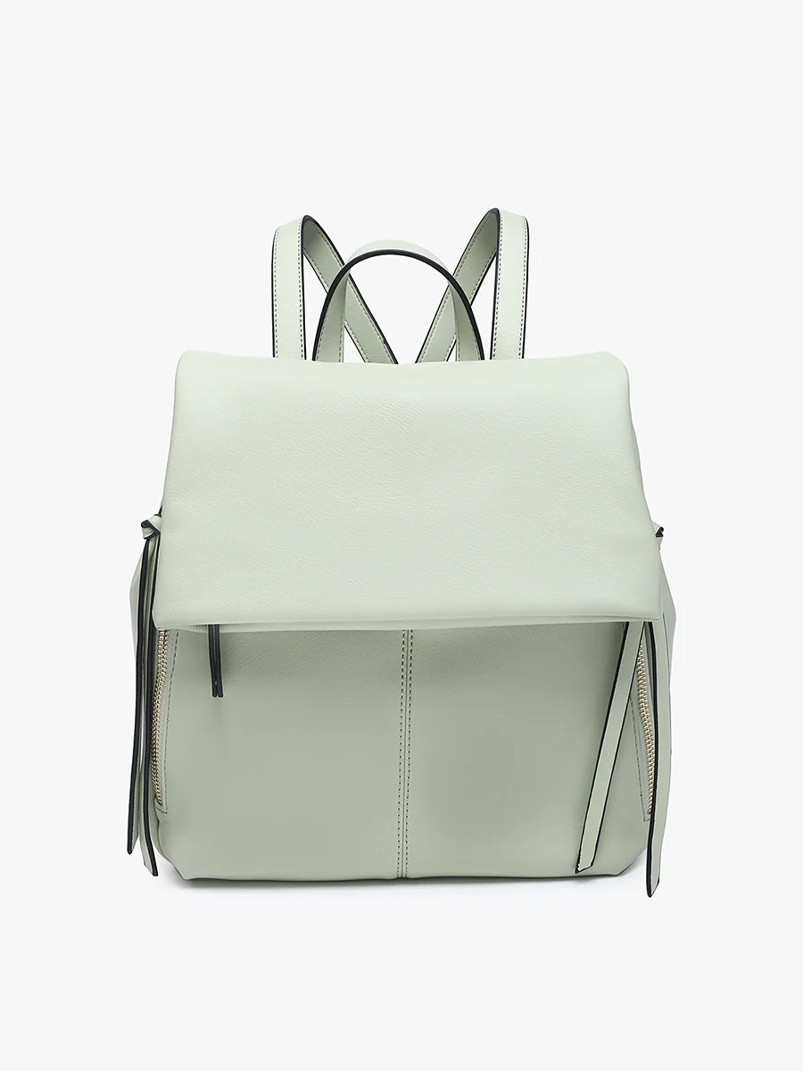 Adley Vegan Foldover Backpack
