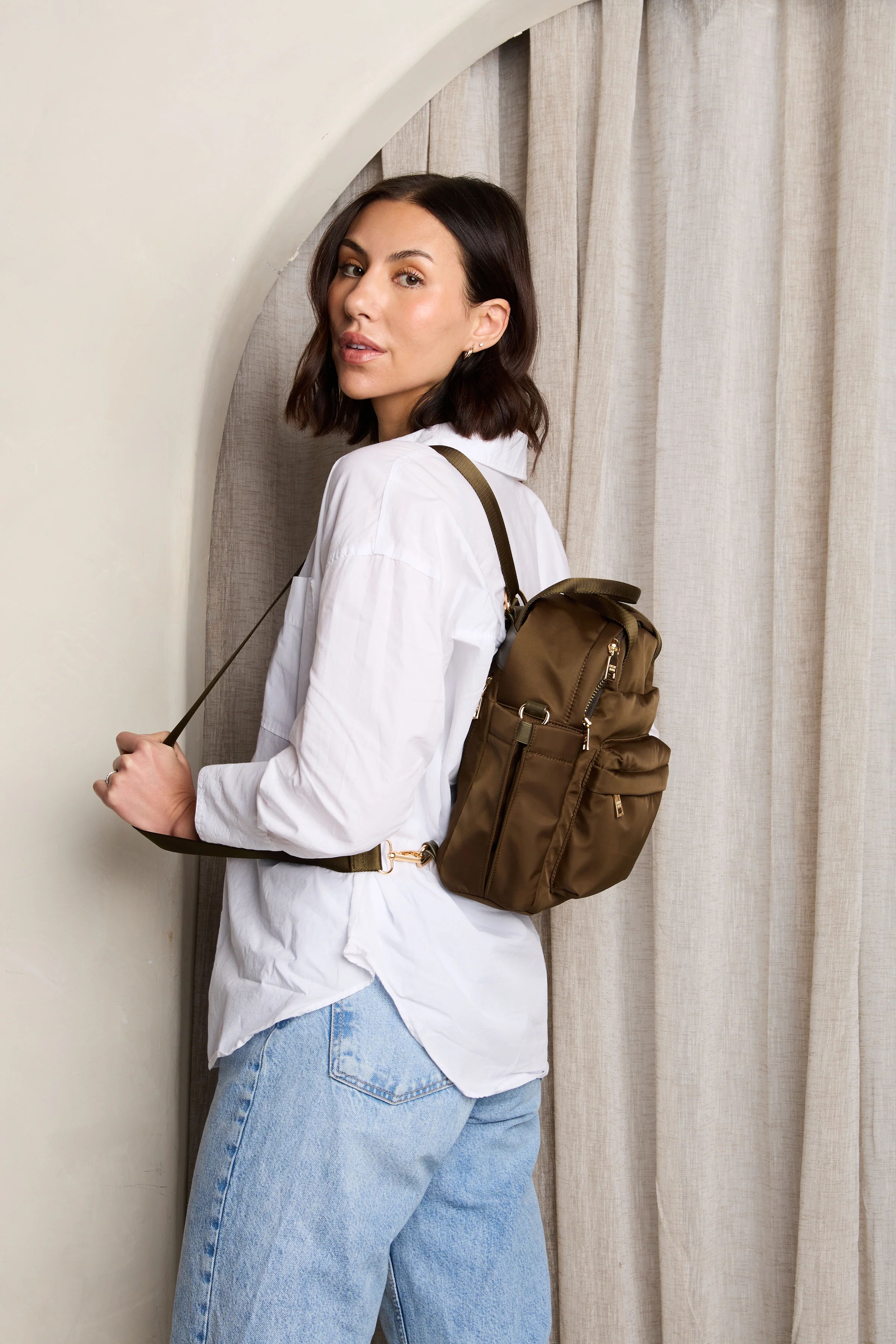 Rita Nylon Mini Backpack