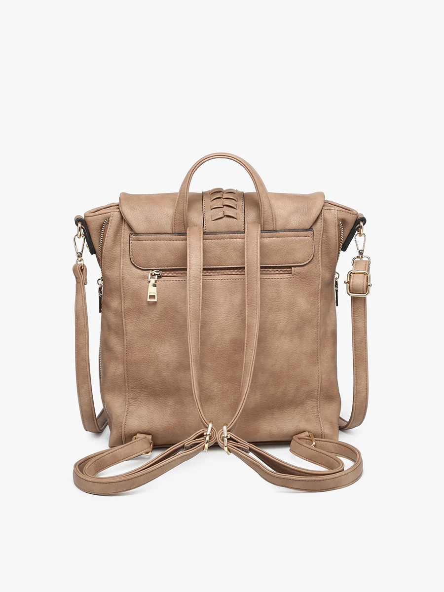 Vivian Vegan Distressed Backpack