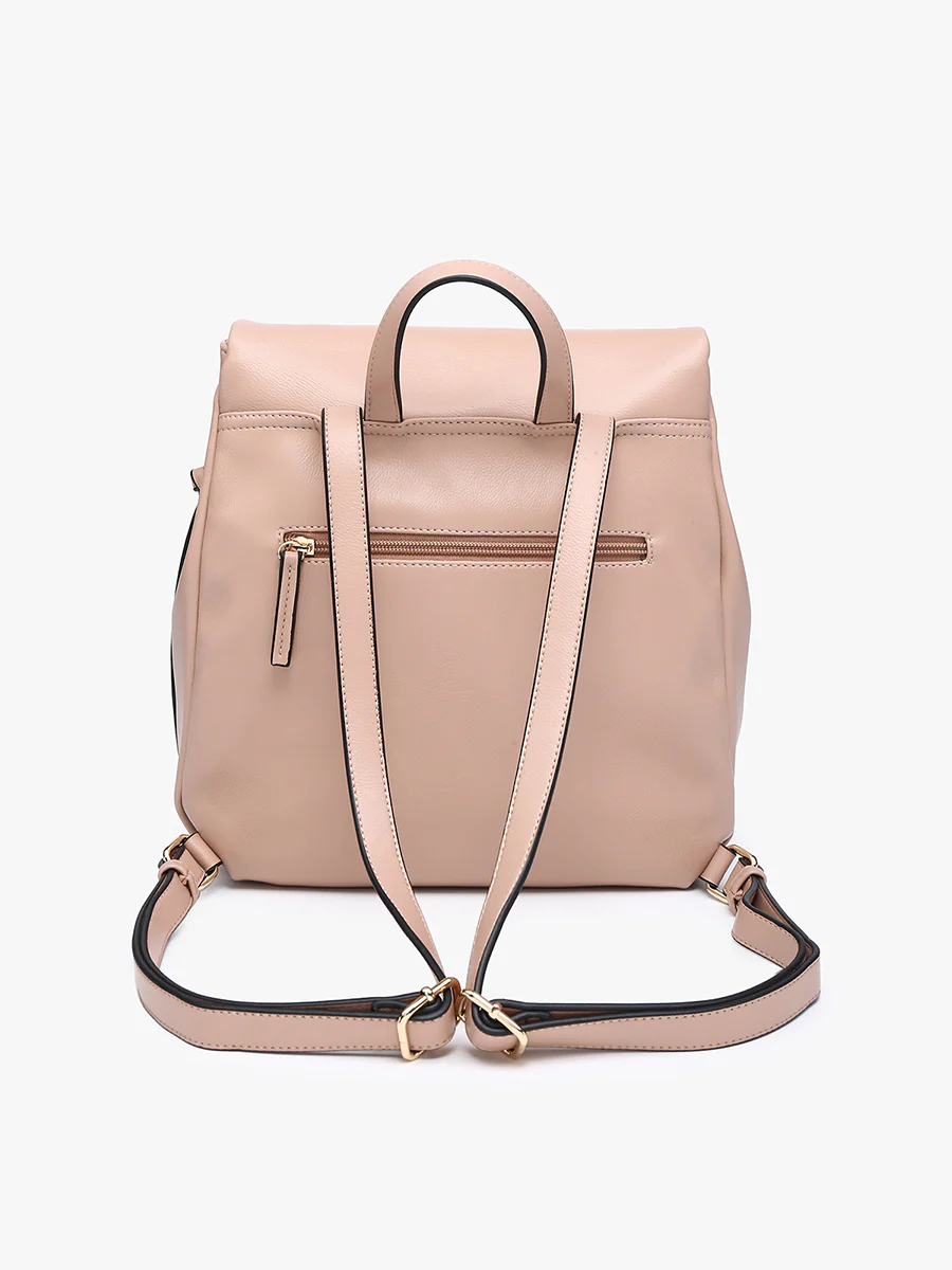 Adley Vegan Foldover Backpack