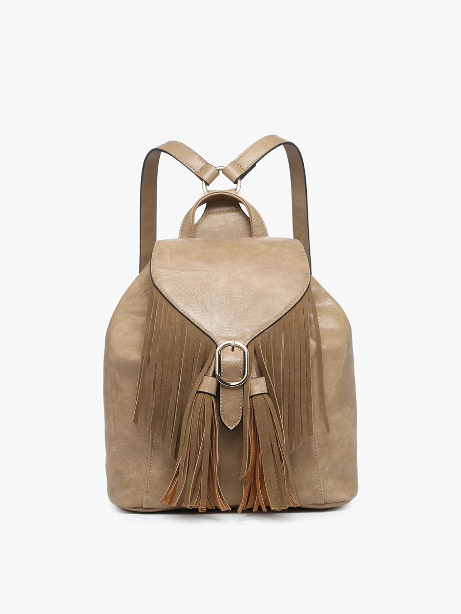 Jewel Vegan Bucket Backpack