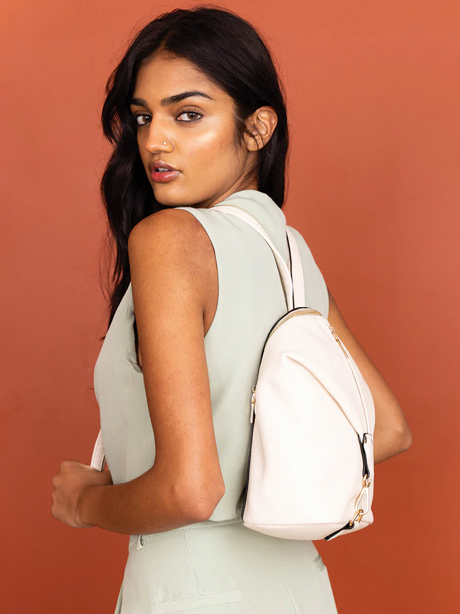 Linnette Vegan Foldover Backpack