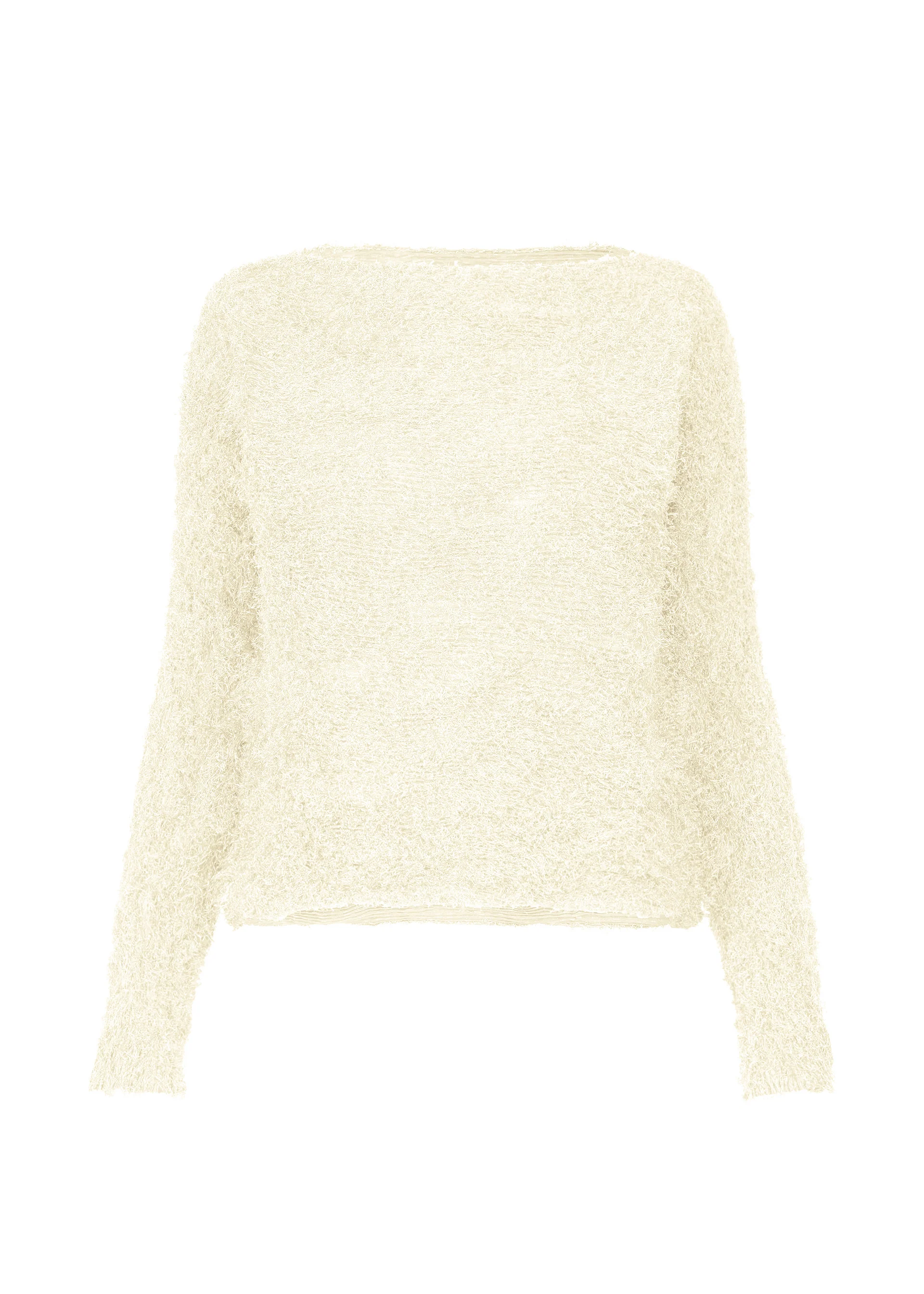 SHIFTED FUZZY PLEATS