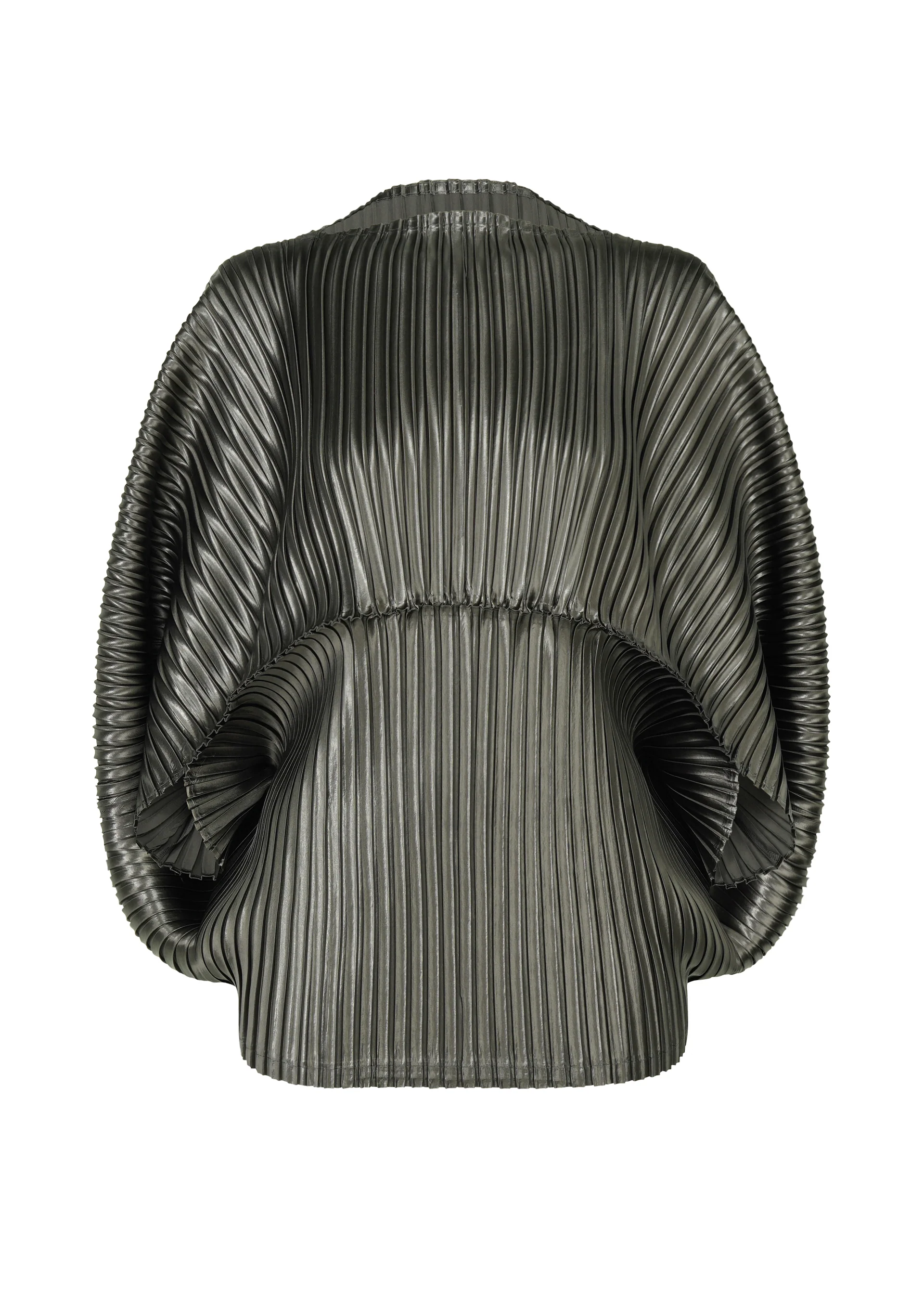 GLOSSED METAL PLEATS