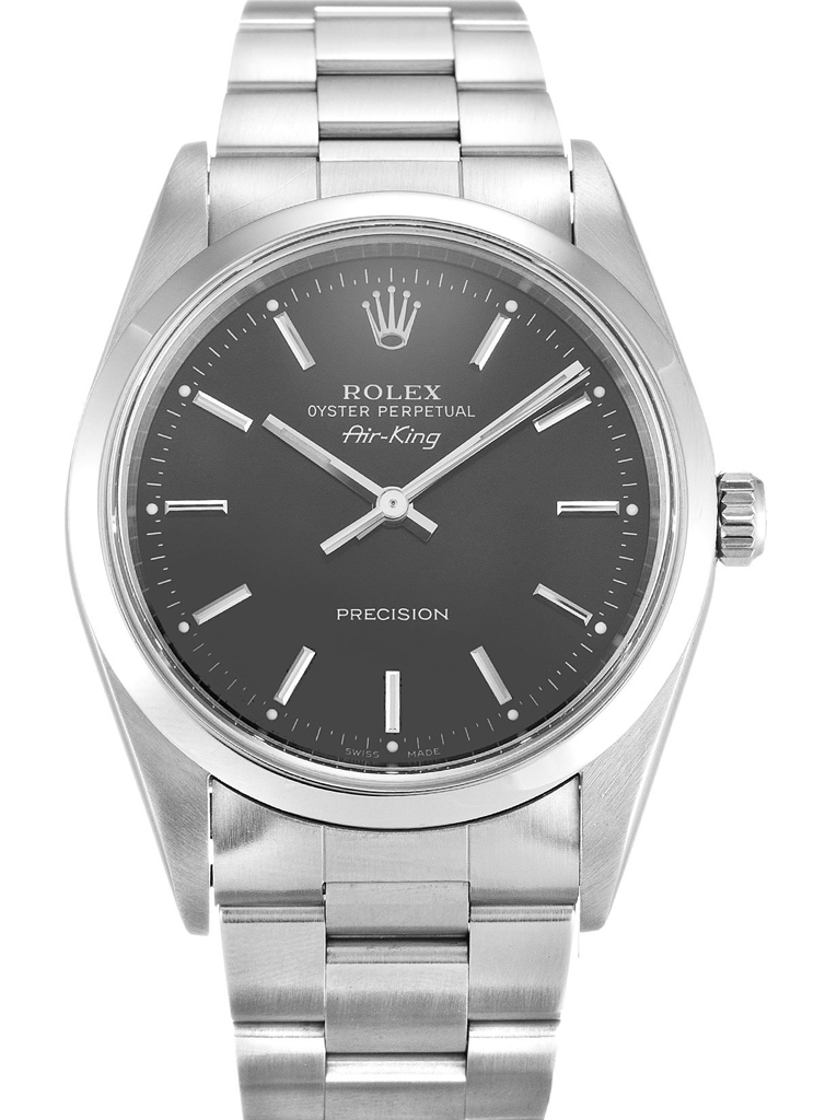 Replica Rolex Air-King 34mm Black Dial 14000