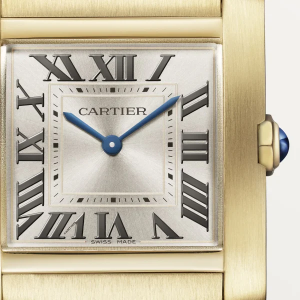 Cartier Tank Francaise Watch Medium Model Yellow Gold WGTA0113