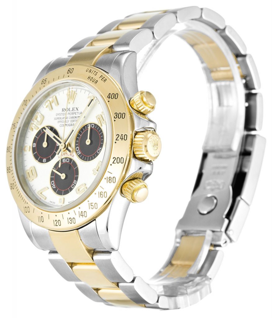 Replica Rolex Daytona 40mm White Dial 116523