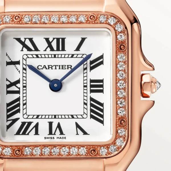 CARTIER Panthère Medium Model Rose Gold Diamond WJPN0009