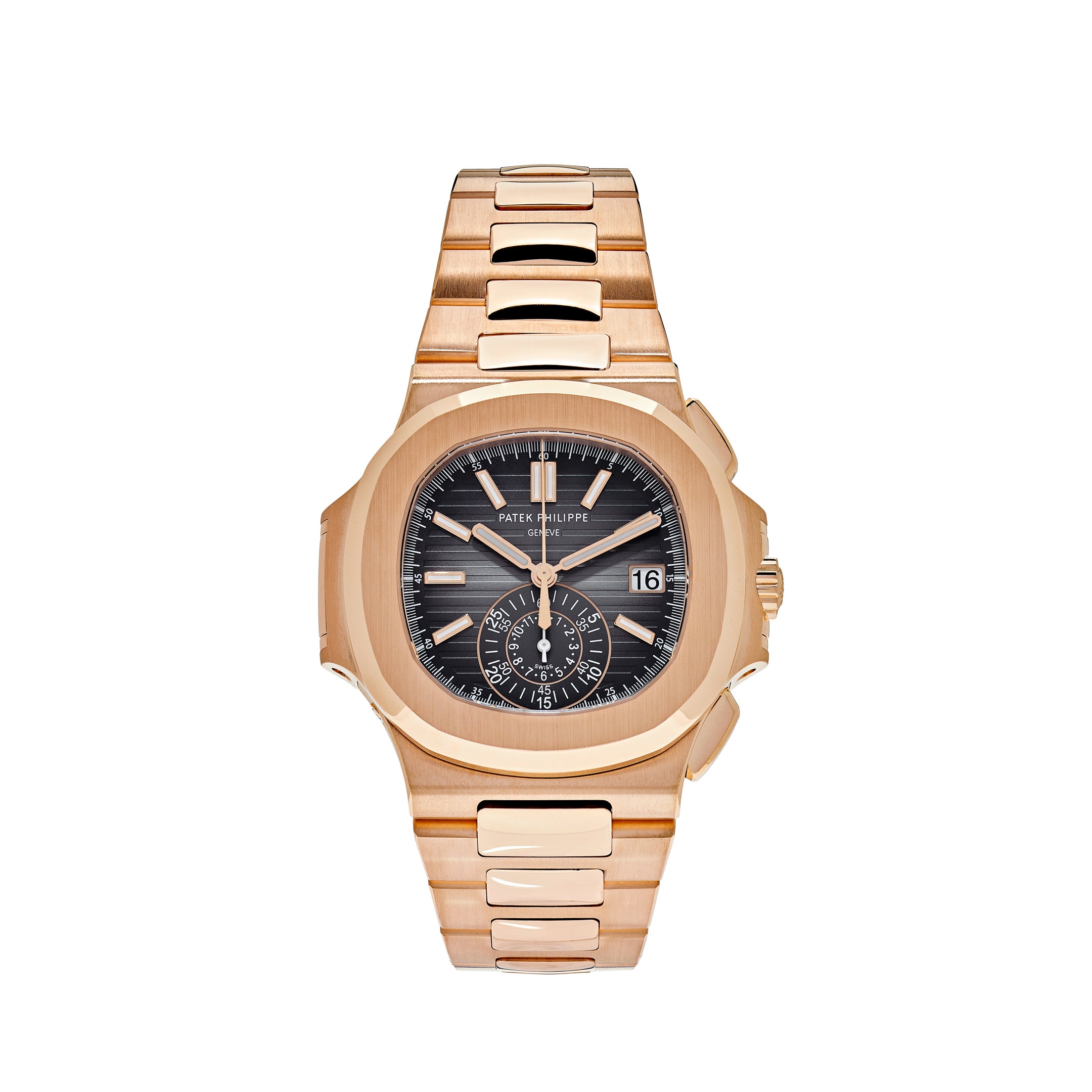 Patek Philippe Nautilus Chronograph Date Rose Gold 5980/1R