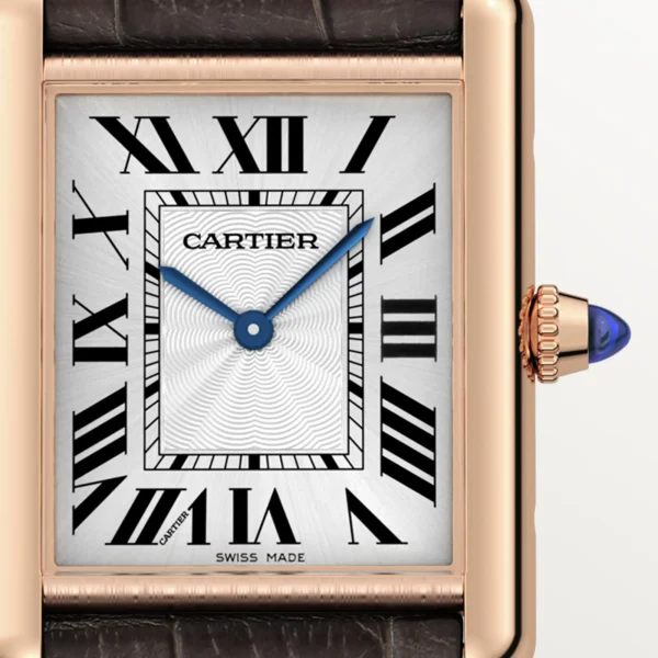 Tank Louis Cartier Watch Large Model Rose Gold WGTA0011