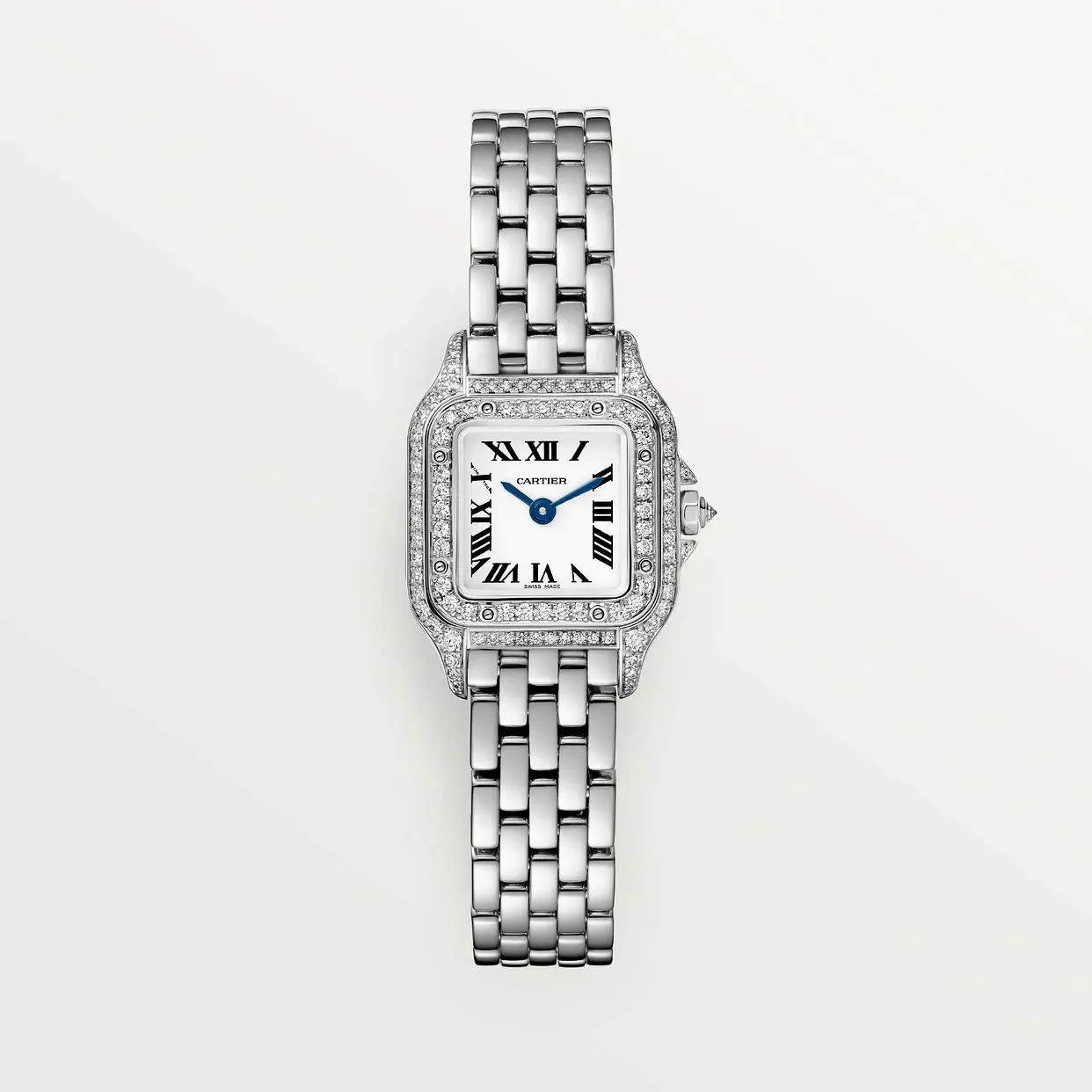 CARTIER Panthère Mini Model White Gold Diamond WJPN0046