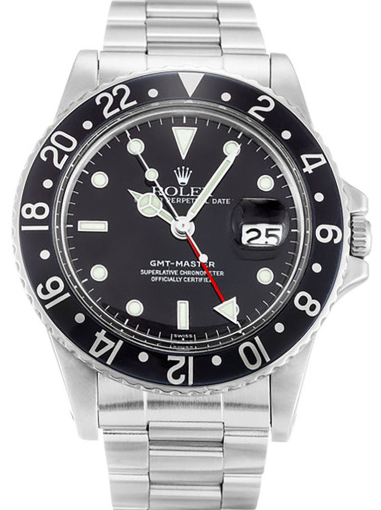 Replica Rolex GMT-Master 40mm Black Dial 16750