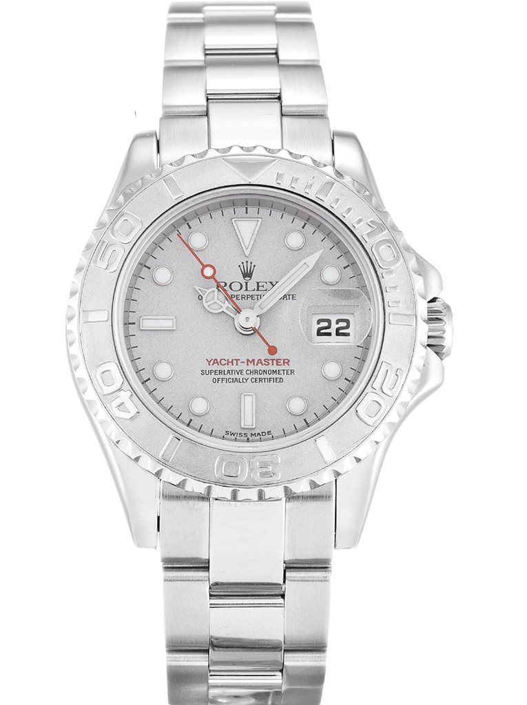 Replica Rolex Yacht-Master 35mm Silver Dial 169622