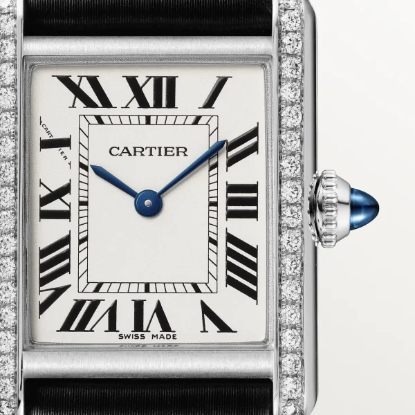 Cartier Tank Must Watch Diamond Small Model 27 mm W4TA0016