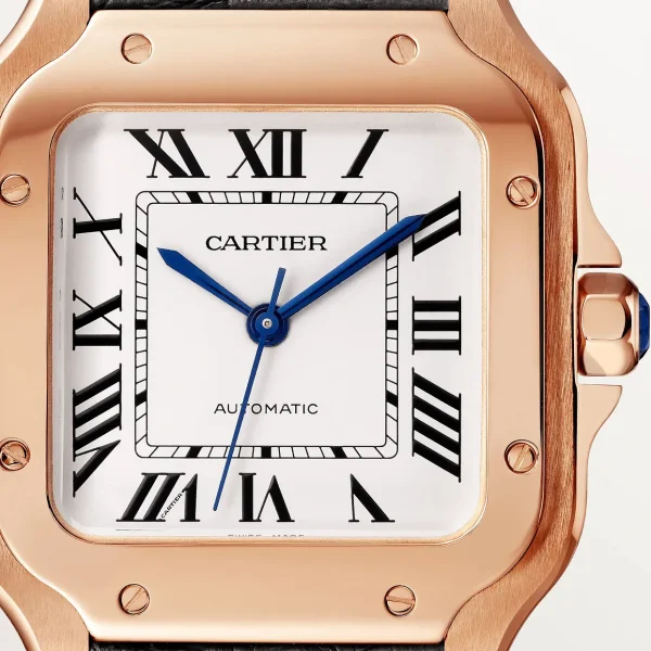 CARTIER SANTOS Medium Model Rose Gold WGSA0028