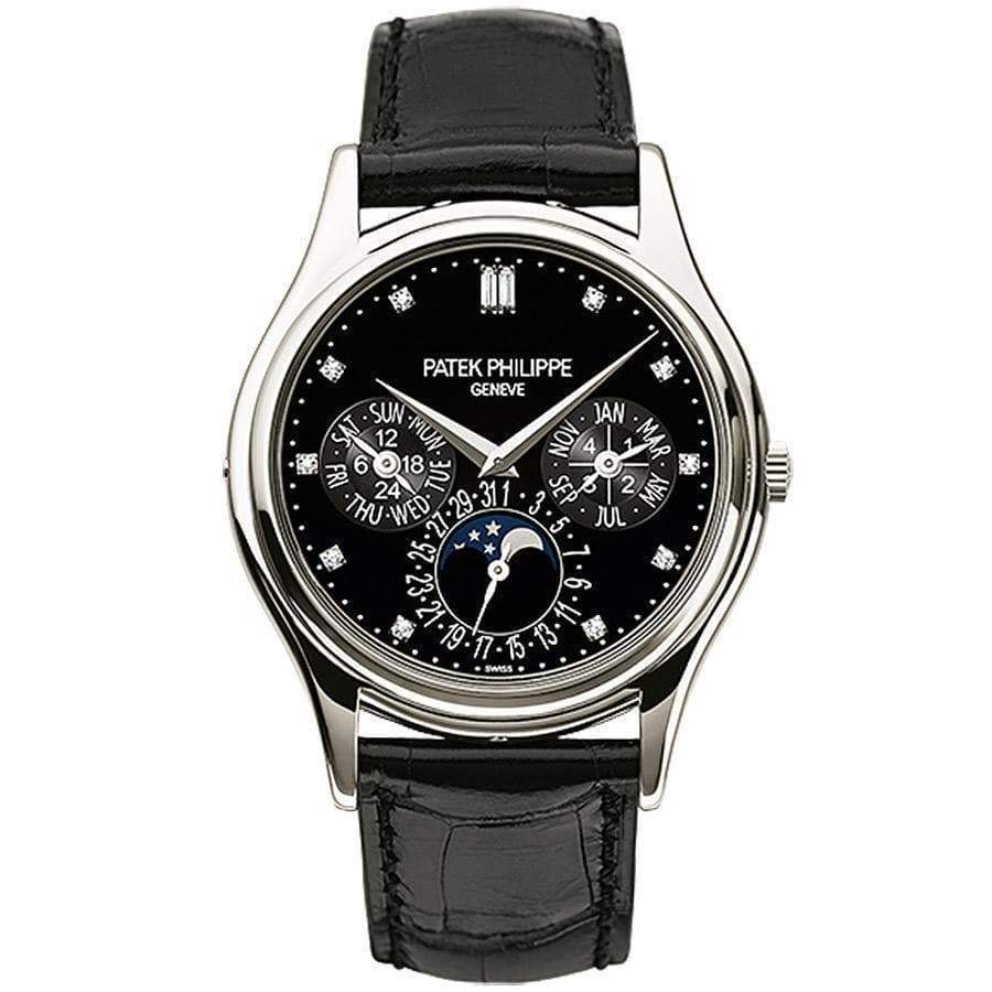 Patek Philippe Grand Complications Perpetual Calendar Moon Phase 37mm 5140P Black Dial
