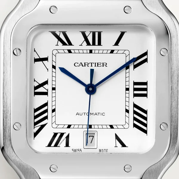 Cartier Santos Large Model Classic Silver WSSA0018