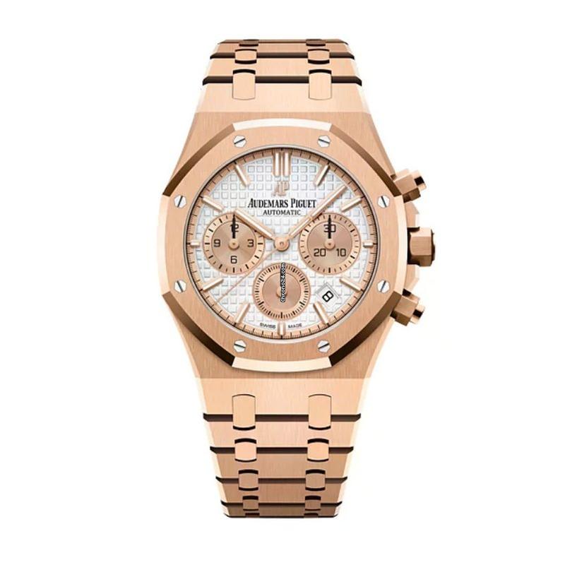 Royal Oak Chronograph 41 Pink Gold / Silver 26320OR.OO.1220OR.02