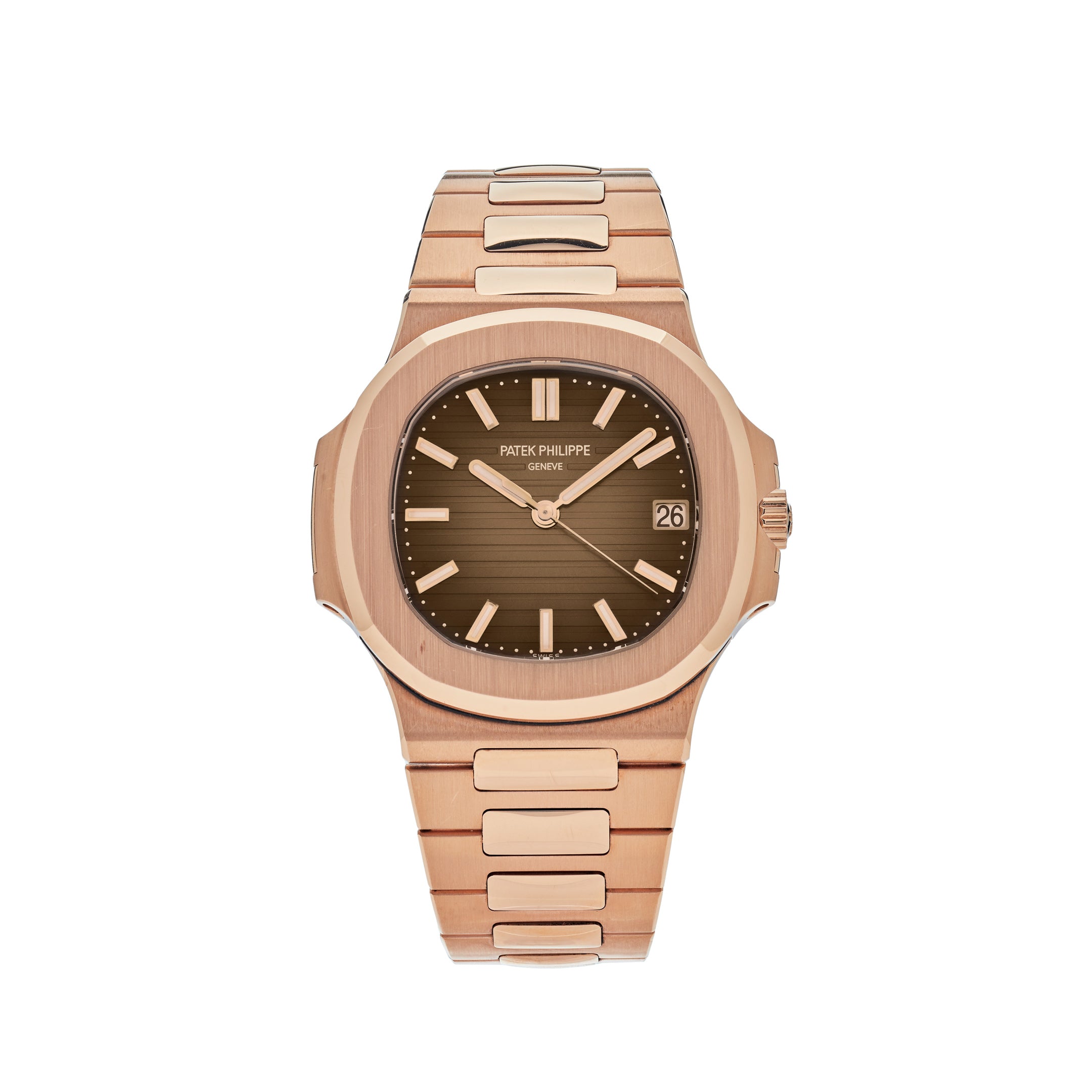 Patek Philippe Nautilus Rose Gold Chocolate Dial 5711/1R