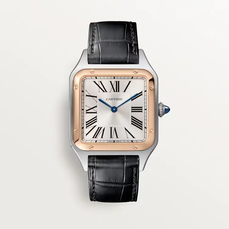 CARTIER SANTOS-DUMONT XL Model Rose Gold Mix W2SA0017