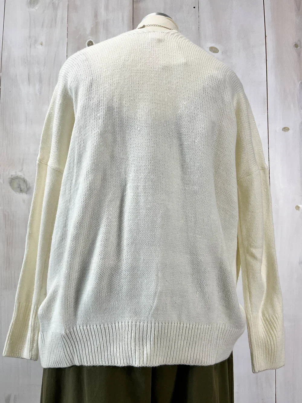 Oversized Button Front Knit Cardigan with Pocket Cozy Layering Cardigan