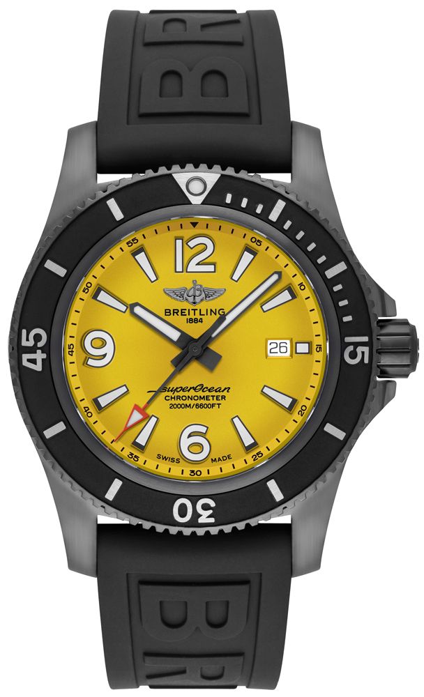 Breitling Superocean Black Steel 46mm