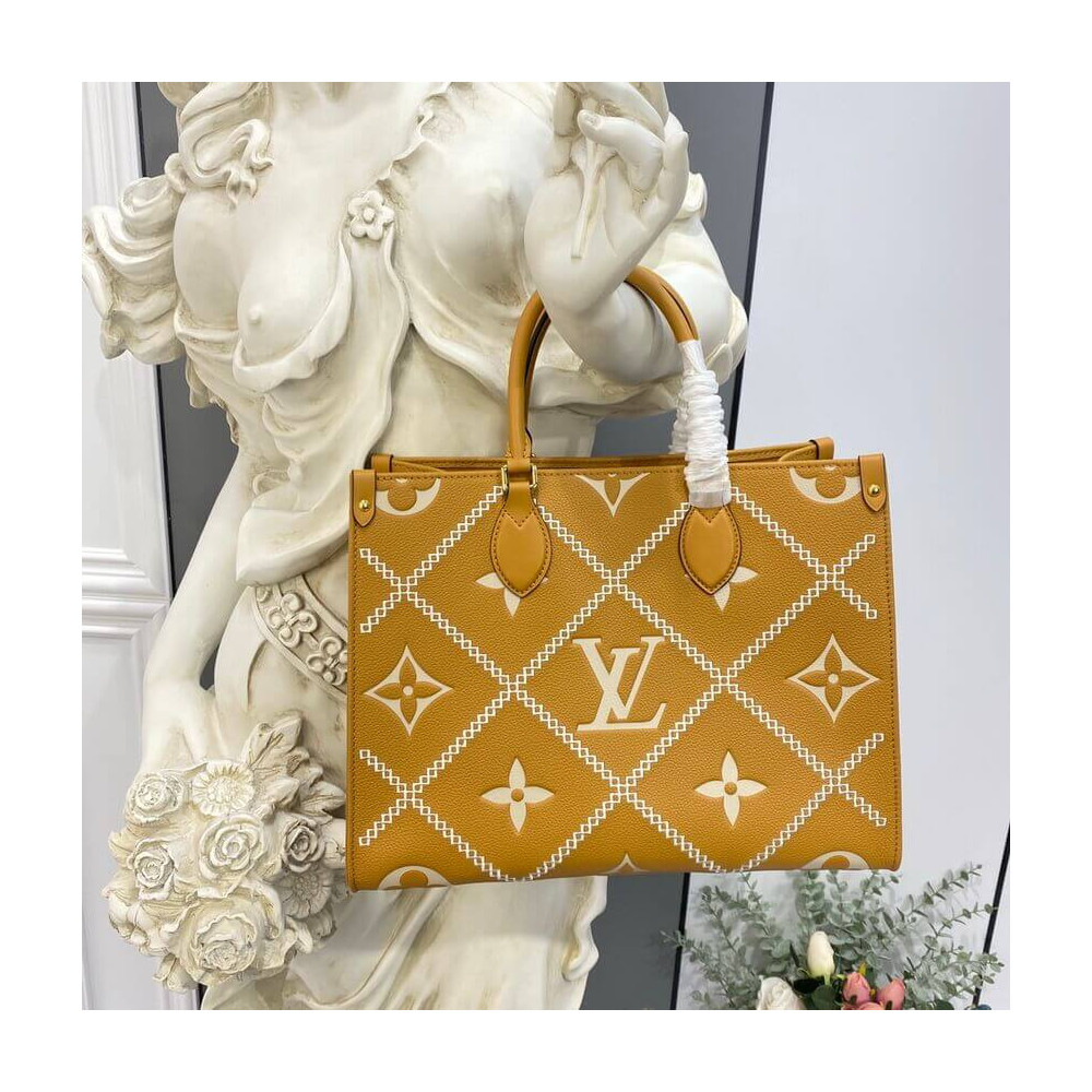 Louis Vuitton Onthego MM Apricot