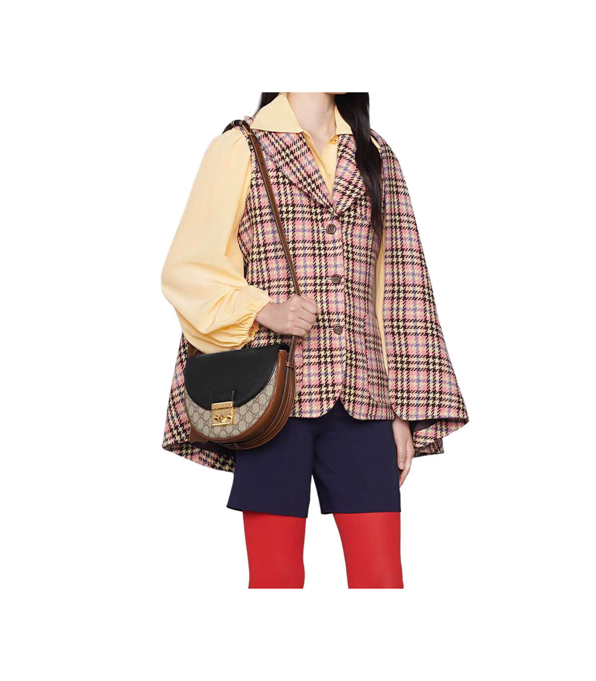 Gucci Padlock Small Shoulder Bag Black