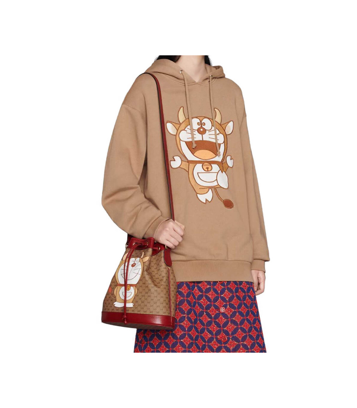Doraemon x Gucci Small Bucket Bag