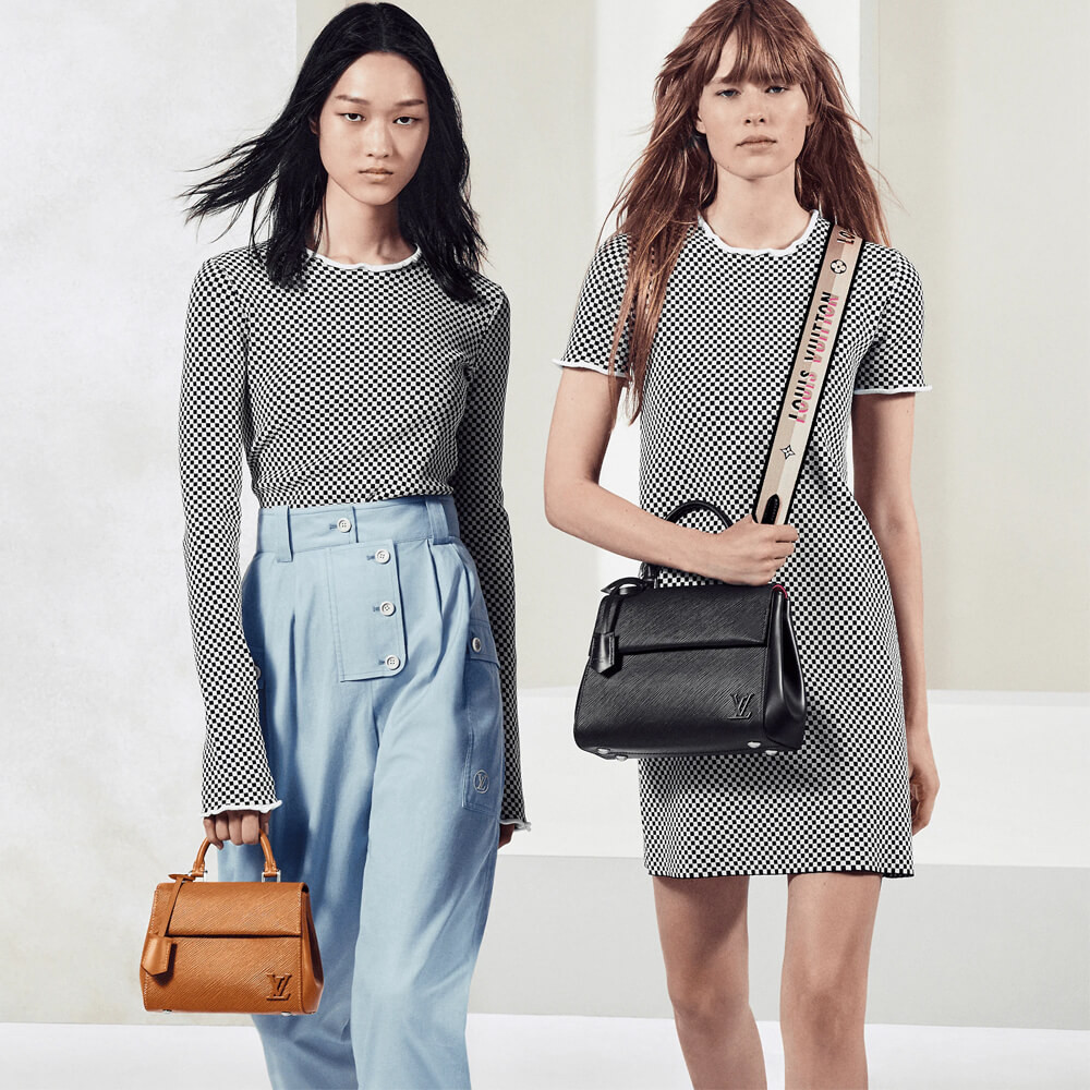 Louis Vuitton Epi Leather Cluny BB Black