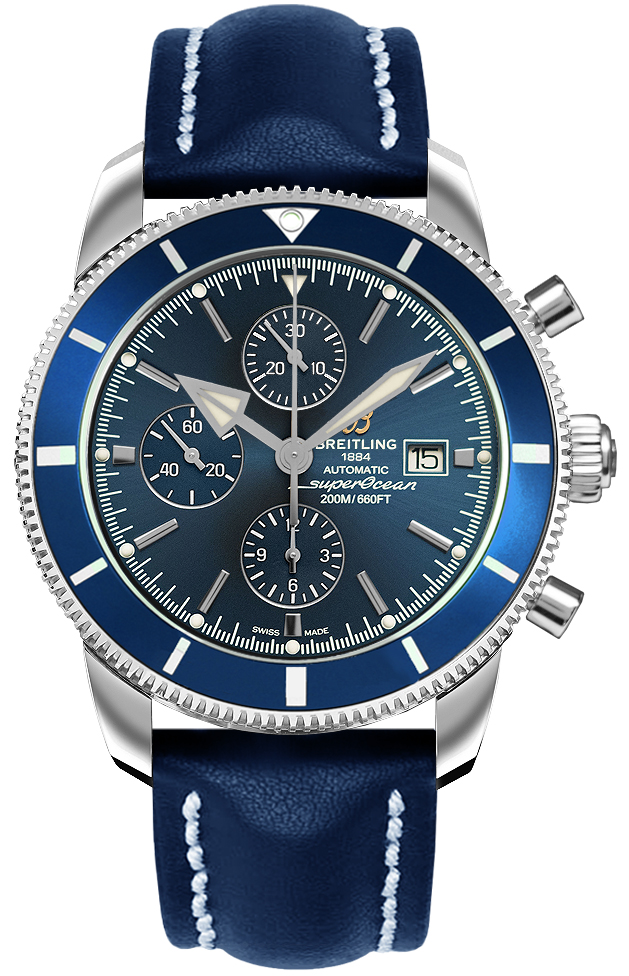 Breitling Superocean Heritage II Blue Chronograph 46mm