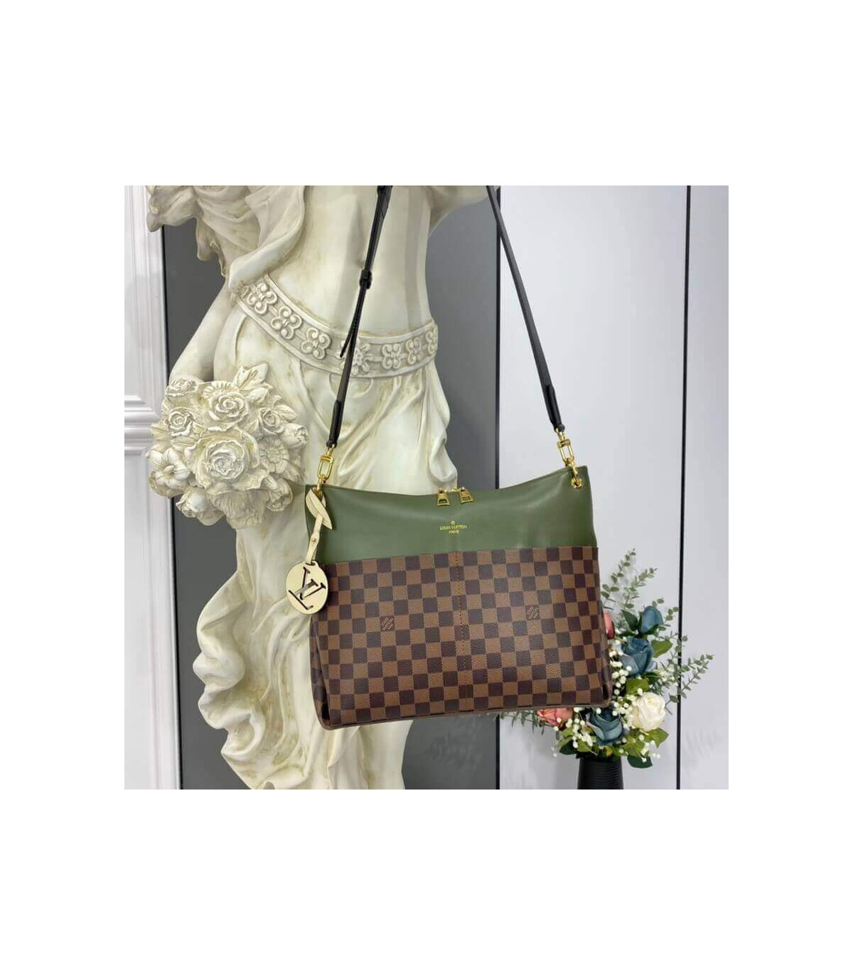 Louis Vuitton Maida Hobo Khaki Green