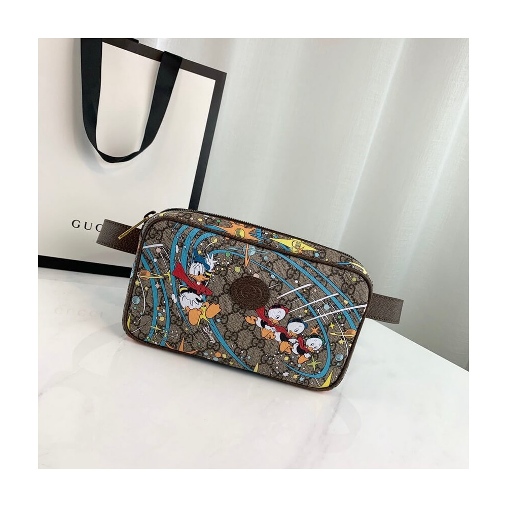 Disney x Gucci Donald Duck Print Belt Bag
