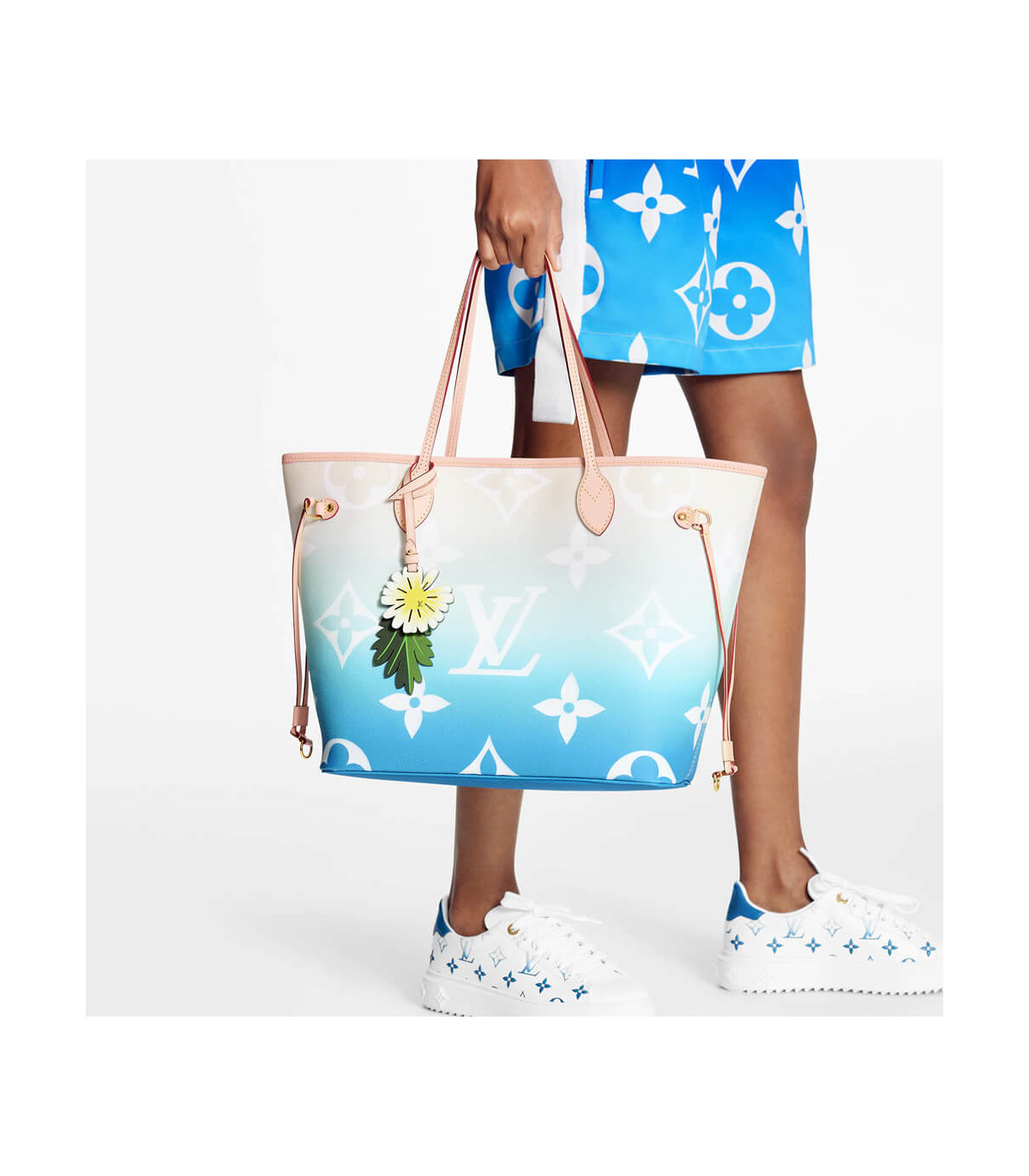 Louis Vuitton Neverfull MM Blue