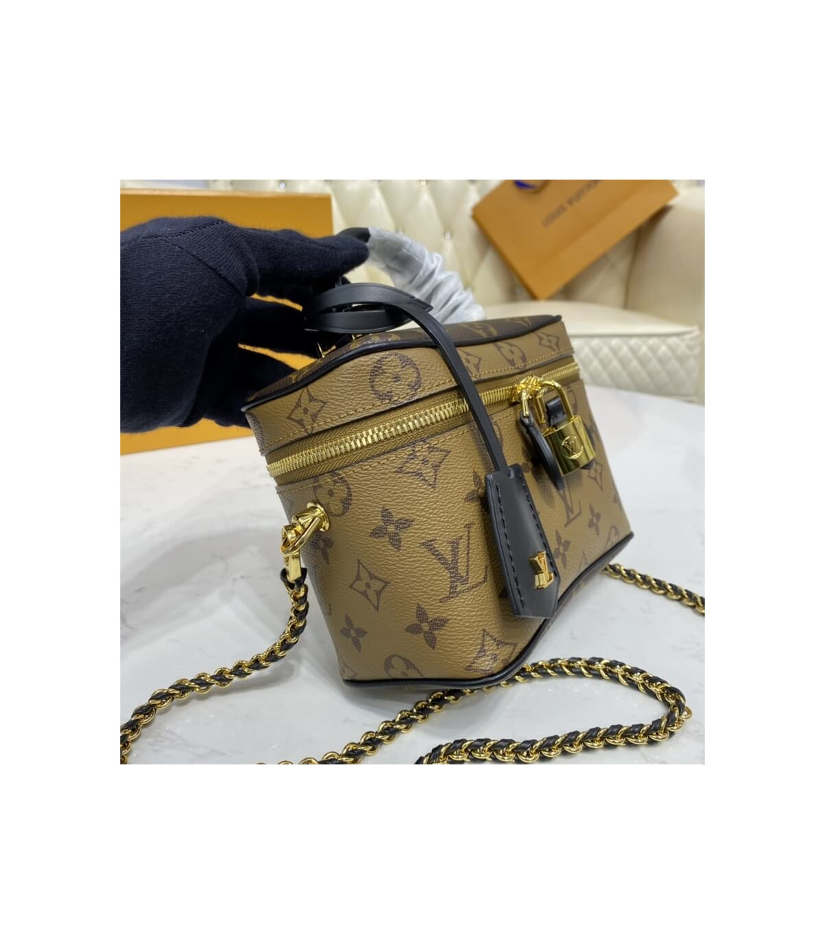 Louis Vuitton Monogram Reverse Vanity PM