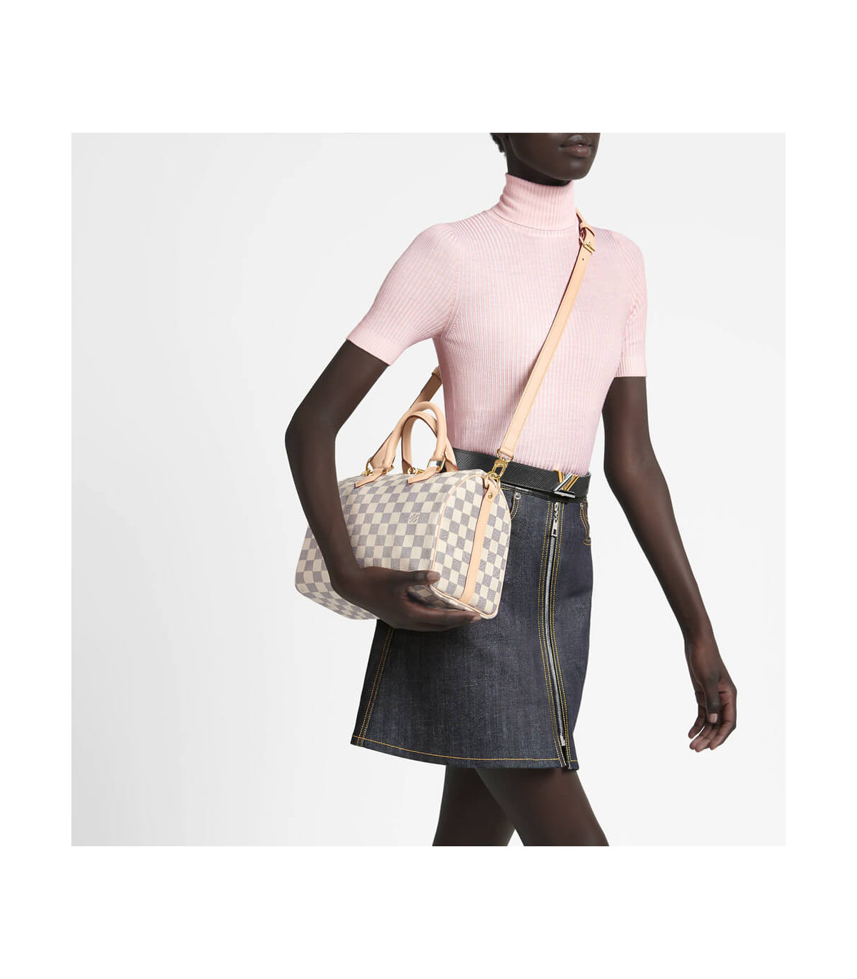 Louis Vuitton Damier Azur Speedy Bandouliere 25