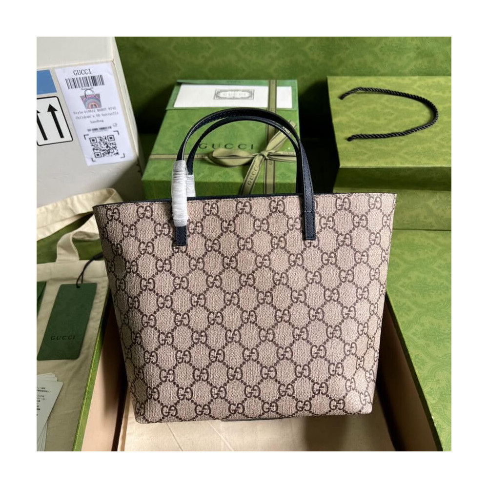 Gucci Children's GG Tote Cat Print