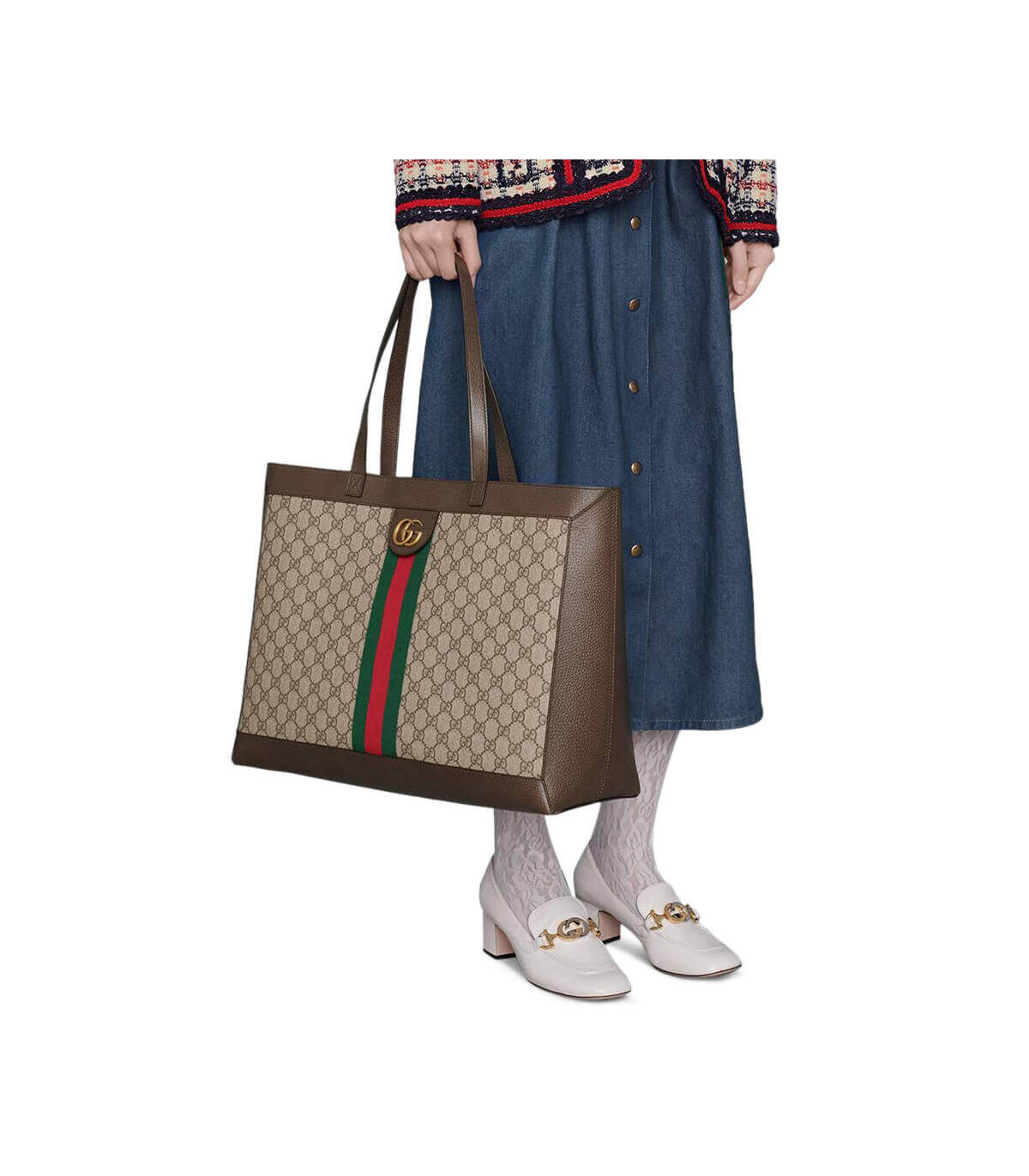 Gucci Ophidia Soft GG Supreme Medium Tote