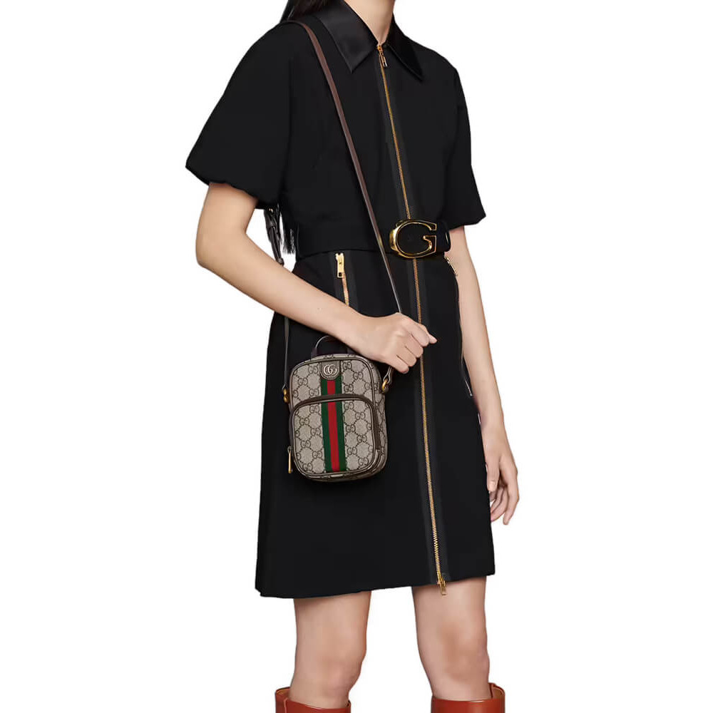 Gucci Ophidia Mini Bag Coffee