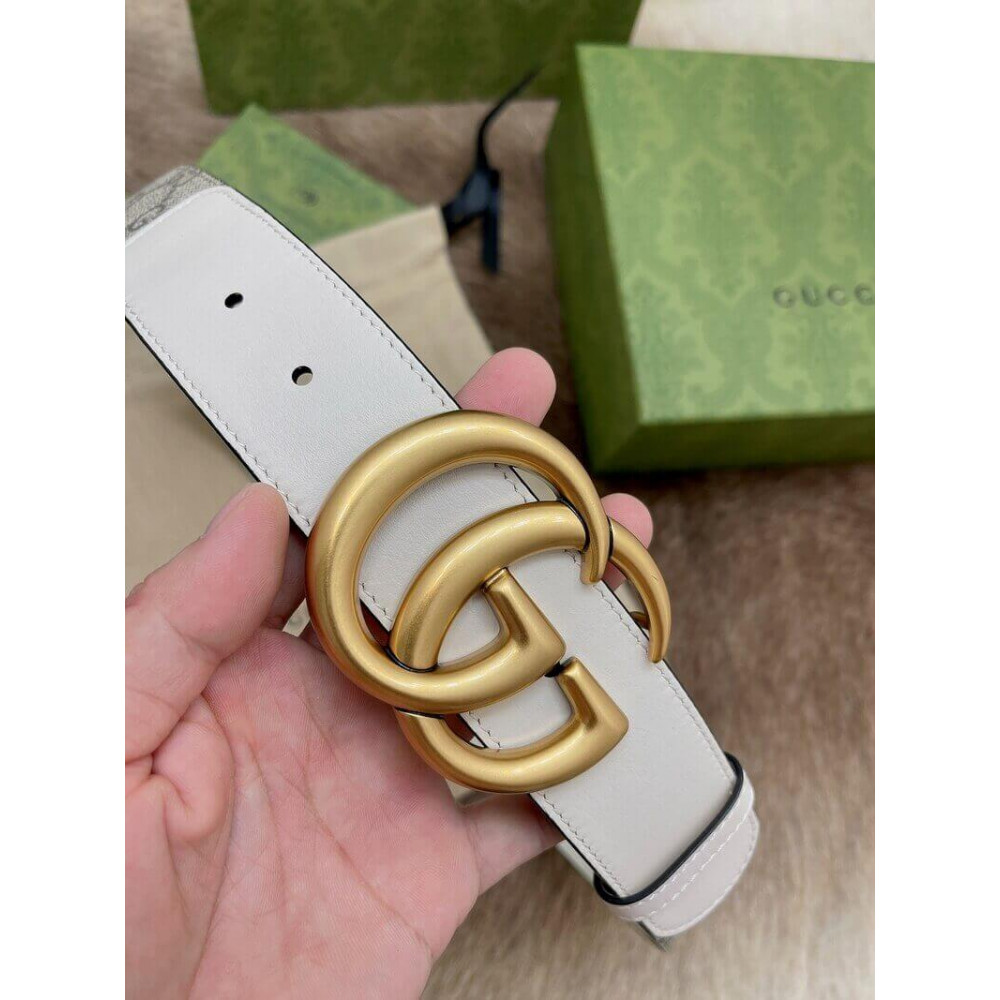 Gucci GG 40mm Belt with Double G Buckle